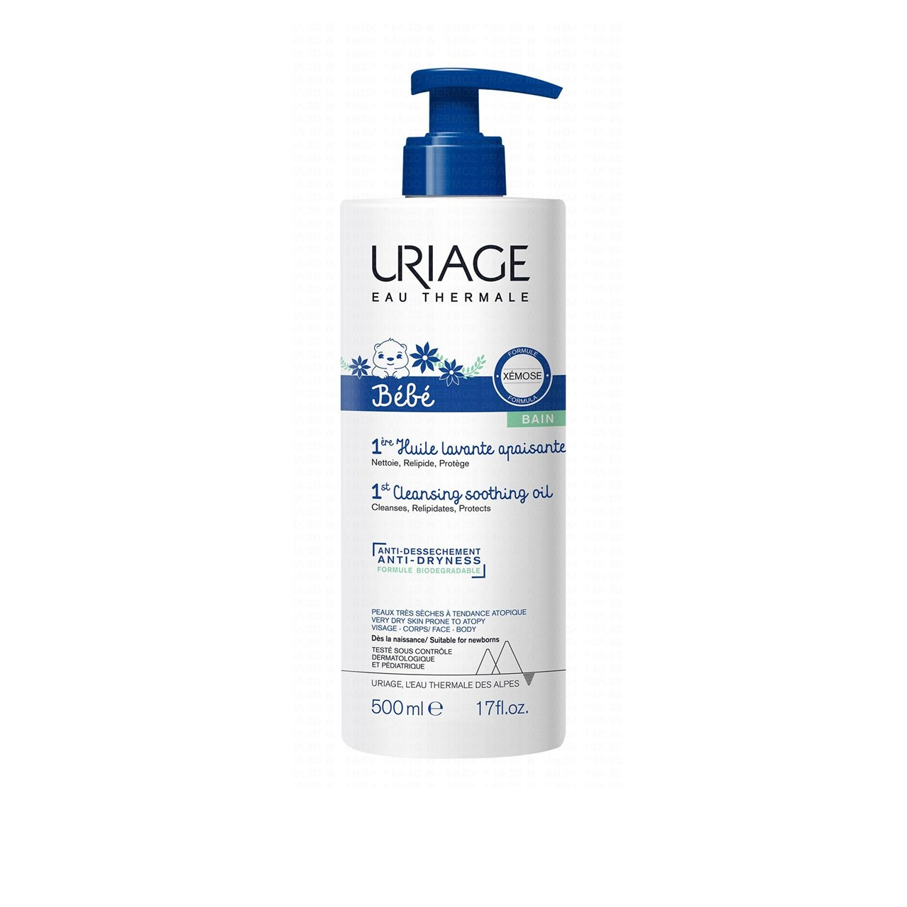 Uriage Baby 1st Cleansing Soothing Oil 500ml (16.91fl oz)