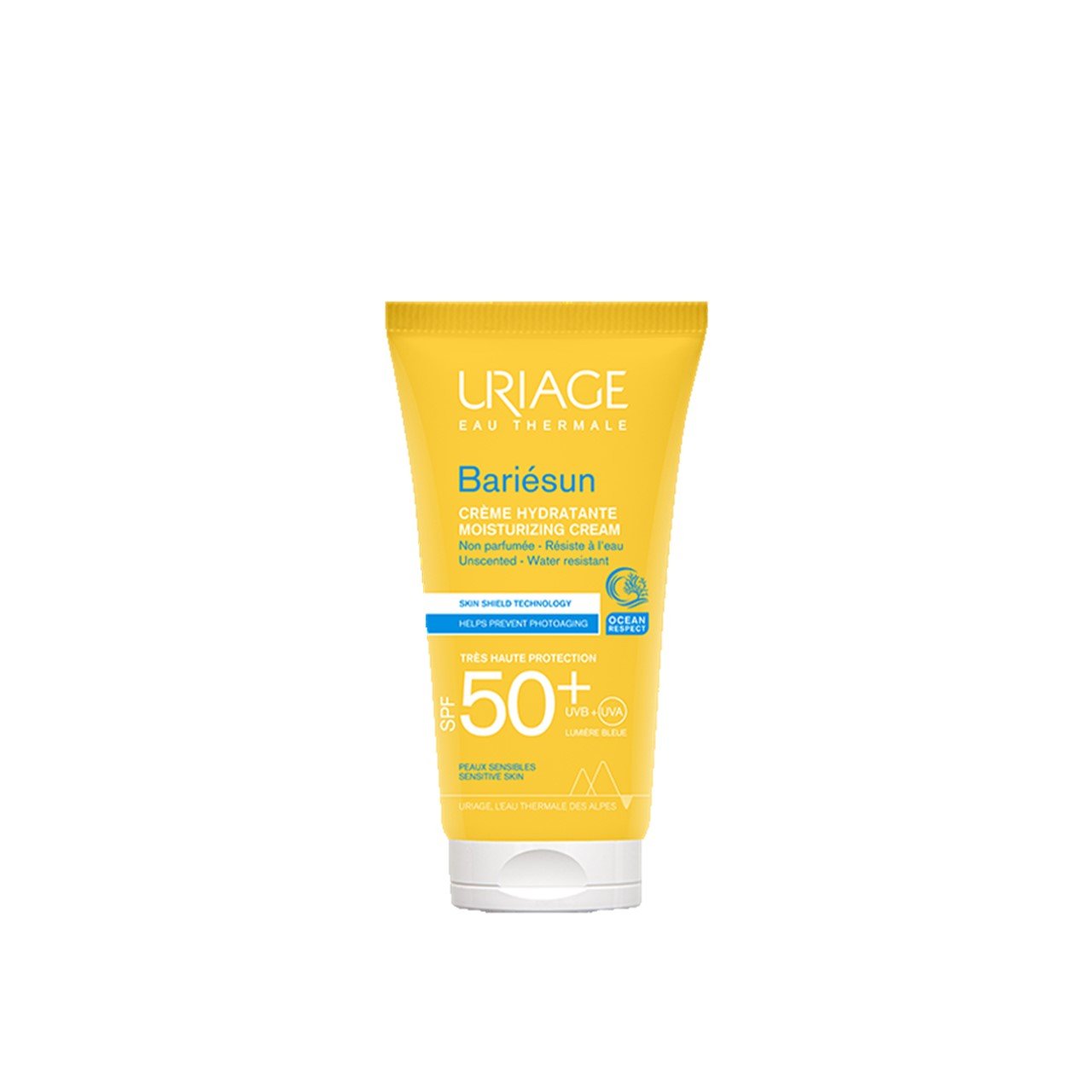 Uriage Bariésun Moisturizing Cream Unscented SPF50+ 50ml (1.69fl oz)