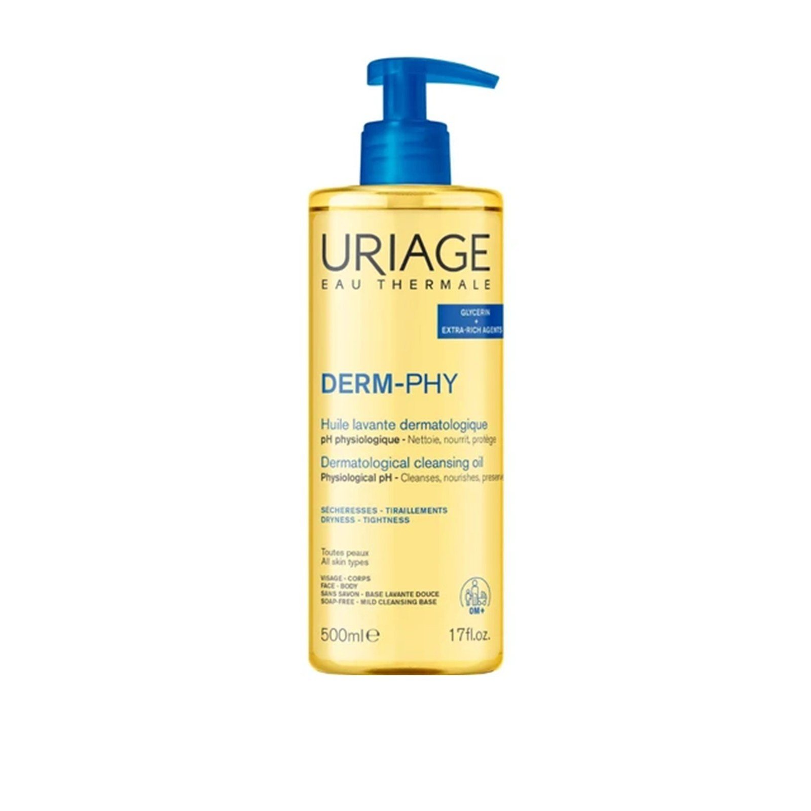 Uriage Derm-Phy Dermatological Cleansing Oil 500ml