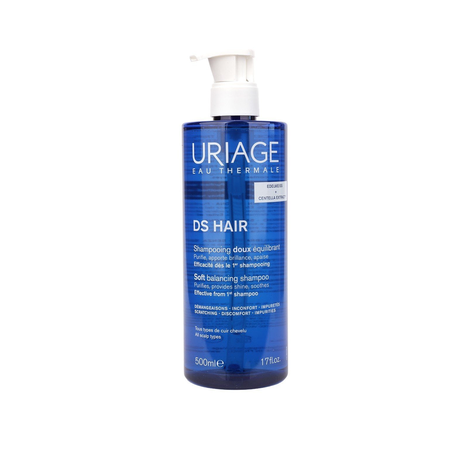 Uriage D.S. Hair Soft Balancing Shampoo 500ml
