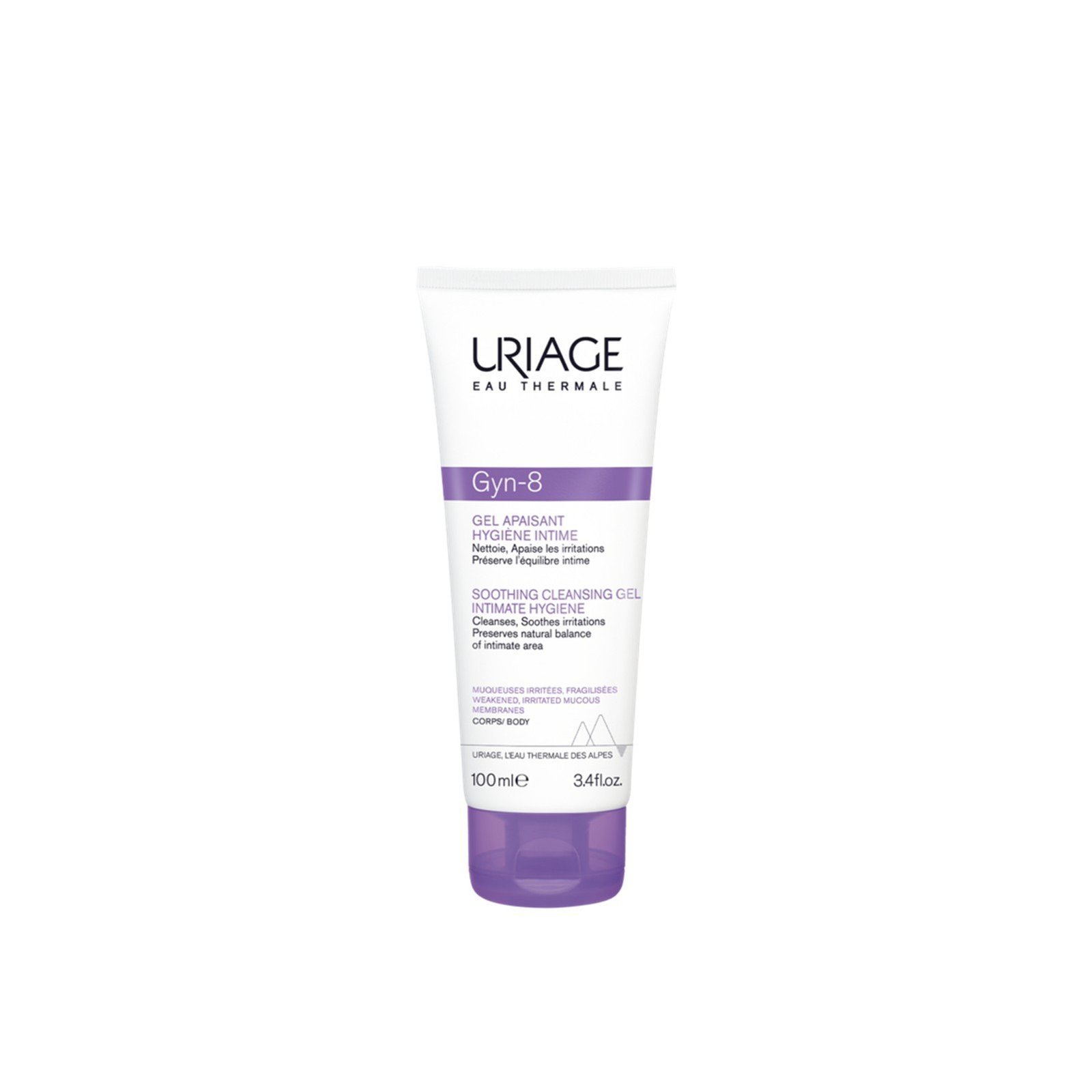 Uriage Gyn-8 Intimate Hygiene Soothing Cleansing Gel 100ml (3.38fl oz)