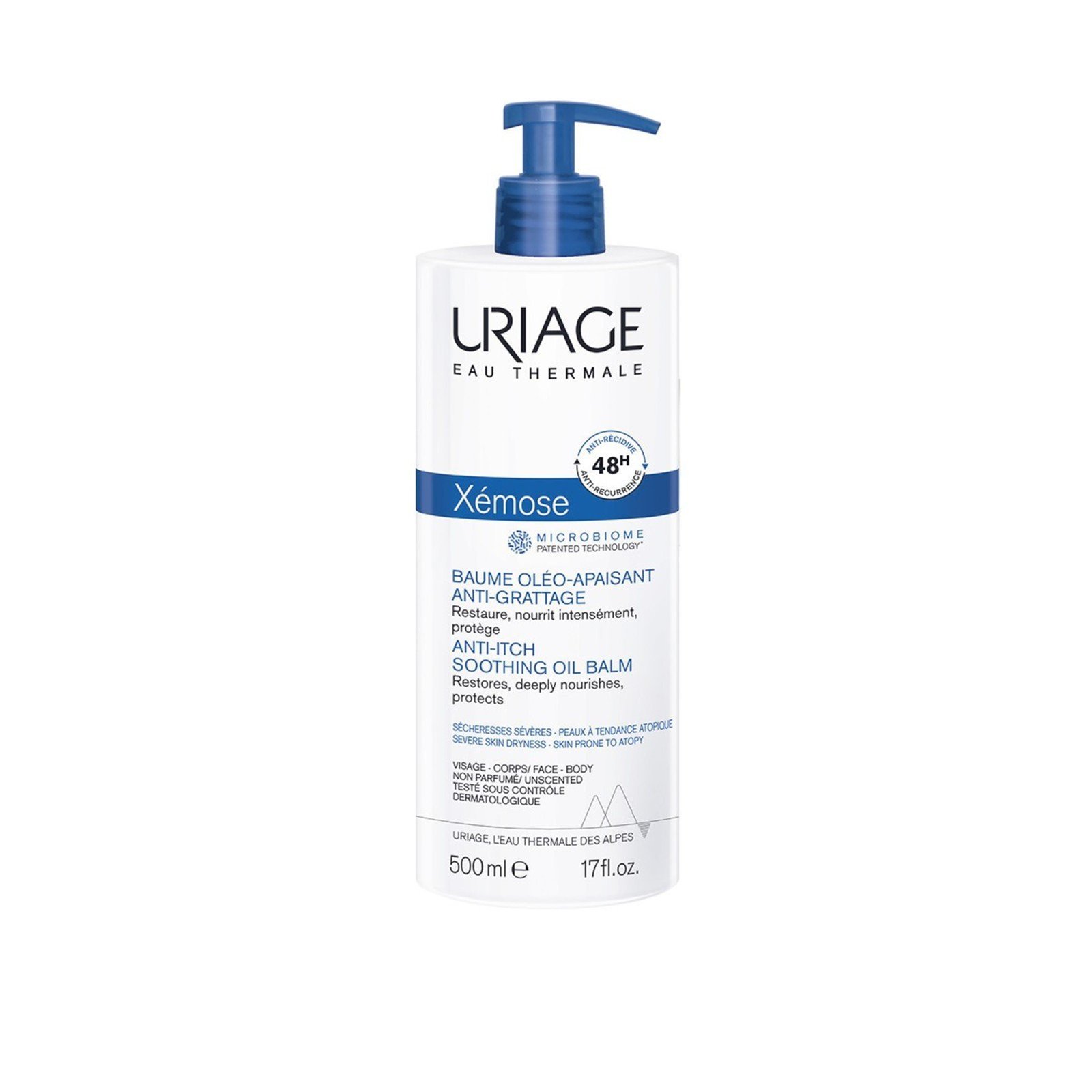 Uriage Xémose Anti-Itch Soothing Oil Balm 500ml