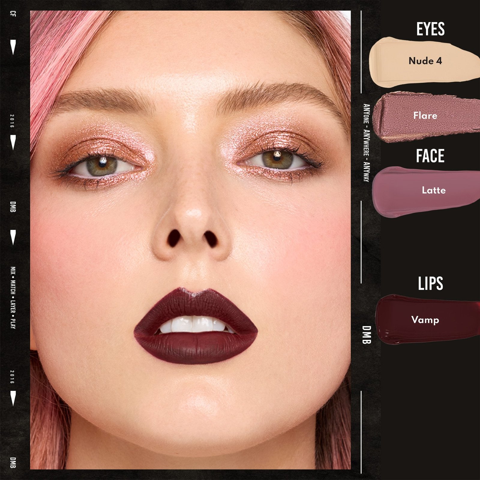 Danessa Myricks Beauty Colorfix Mattes Waterproof Matte Liquid Pigment VAMP 10ml