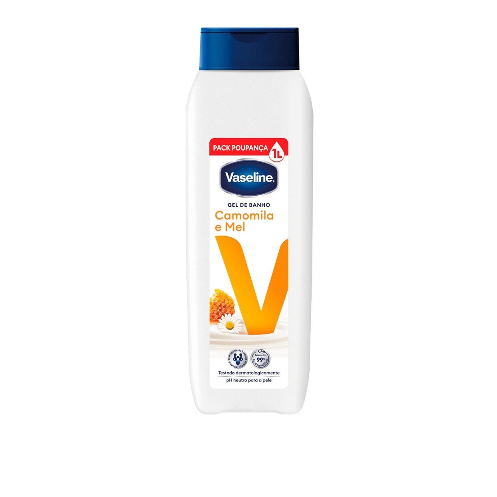 Vaseline Chamomile and Honey Shower Gel 1L
