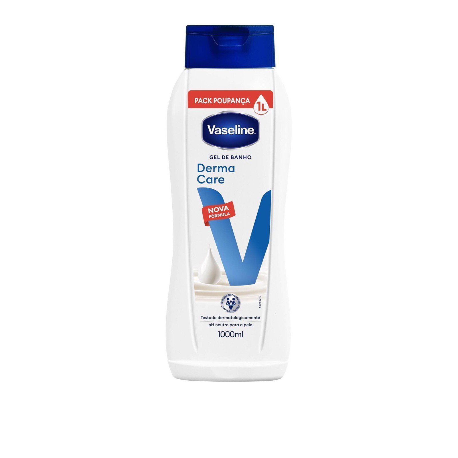 Vaseline Derma Care Shower Gel 1L (33.8floz)