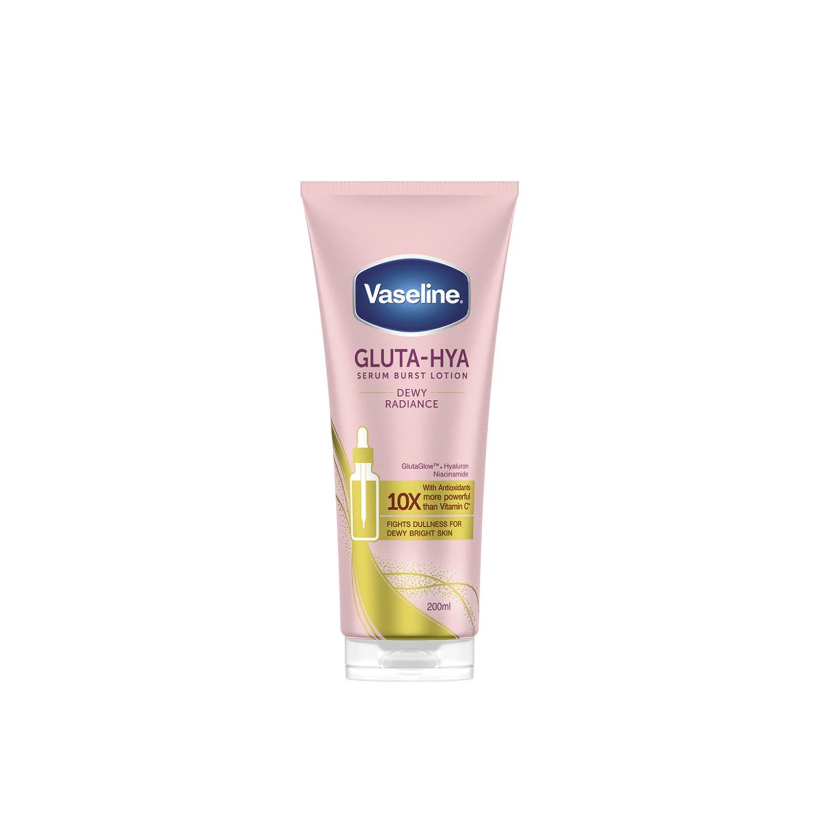 Vaseline Gluta-Hya Dewy Radiance Serum Burst Lotion 200ml