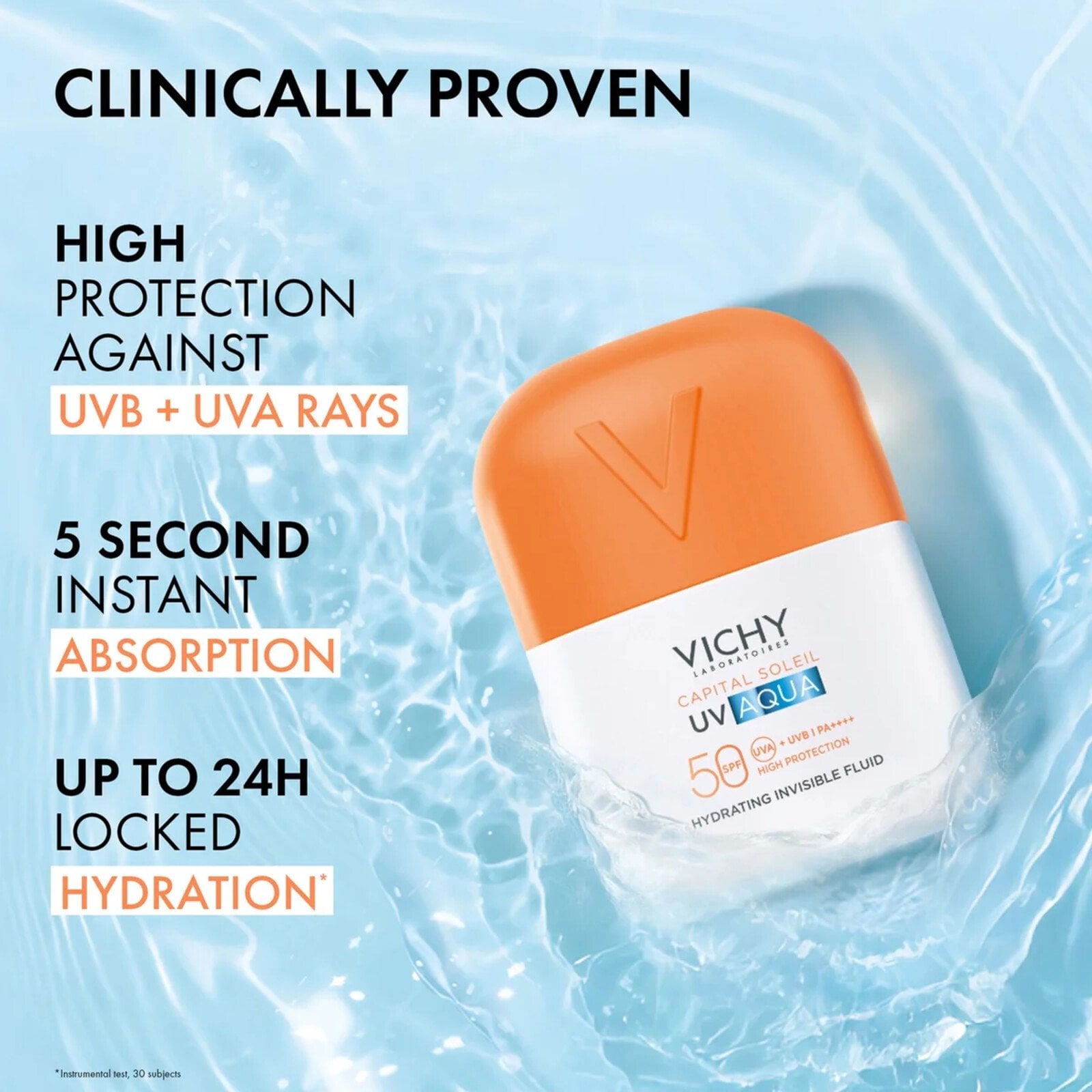 Vichy Capital Soleil UV Aqua Hydrating Invisible Fluid SPF50 50ml
