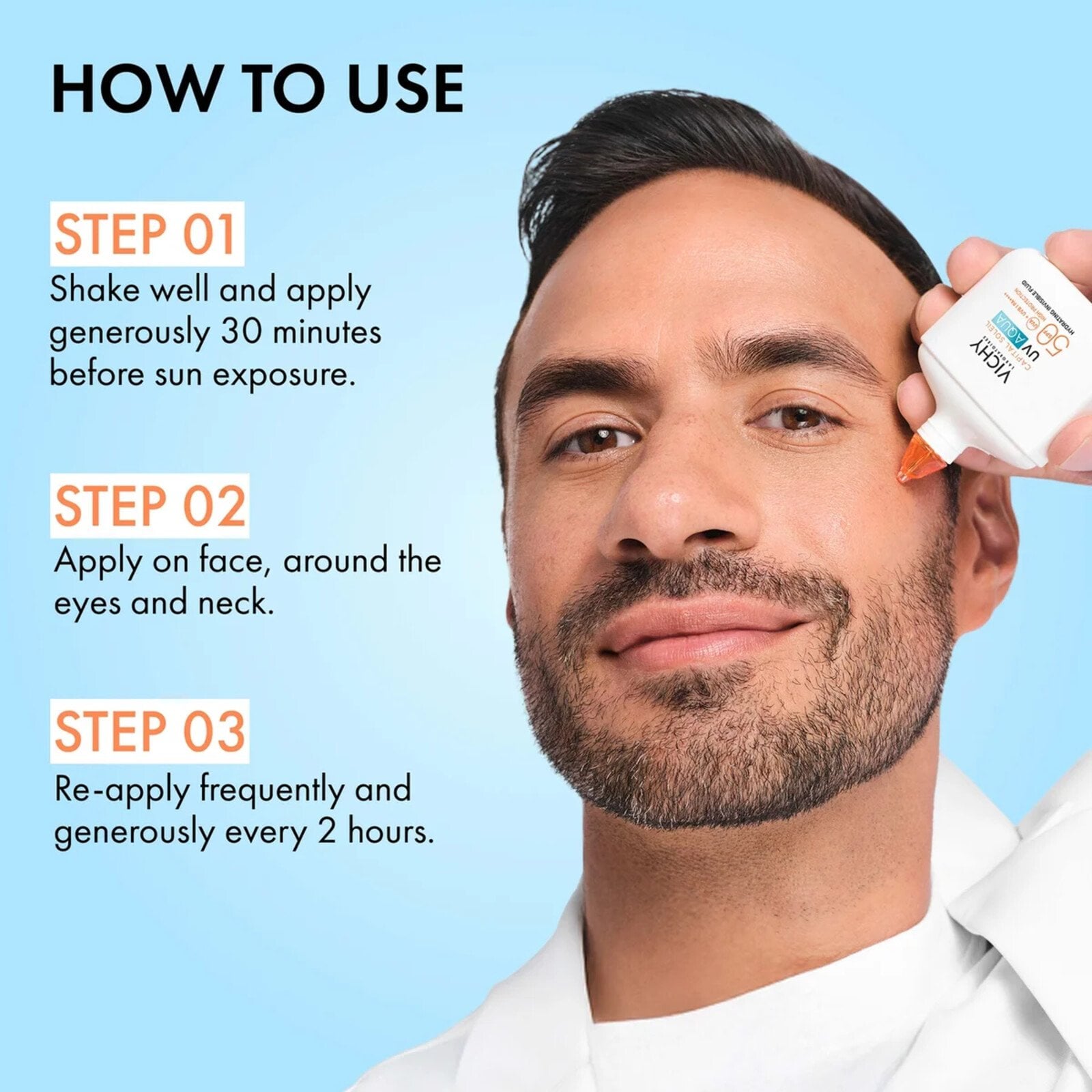 Vichy Capital Soleil UV Aqua Hydrating Invisible Fluid SPF50 50ml