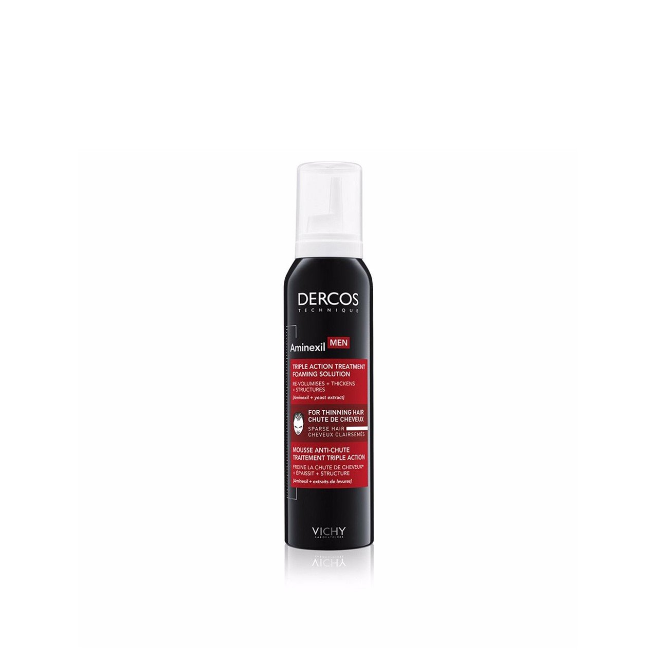 Vichy Dercos Aminexil Men Triple Action Treatment Foam 150ml