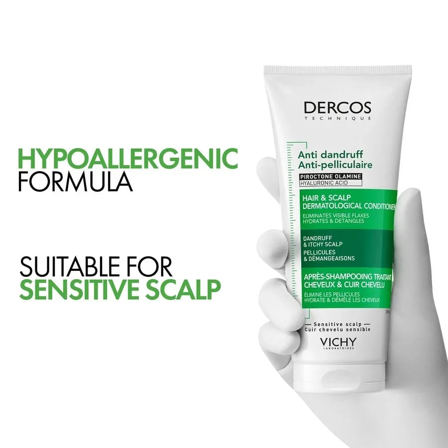 Vichy Dercos Anti-Dandruff Hair & Scalp Dermatological Conditioner 200ml
