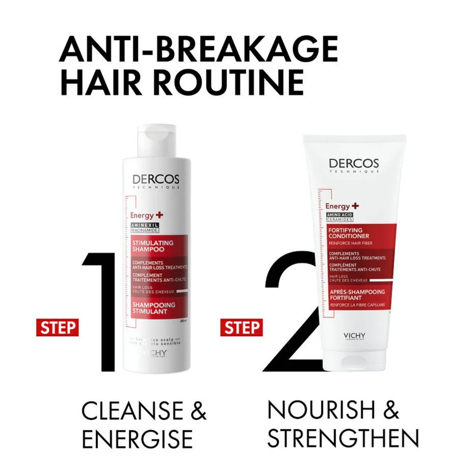 Vichy Dercos Energising Stimulating Shampoo 400ml