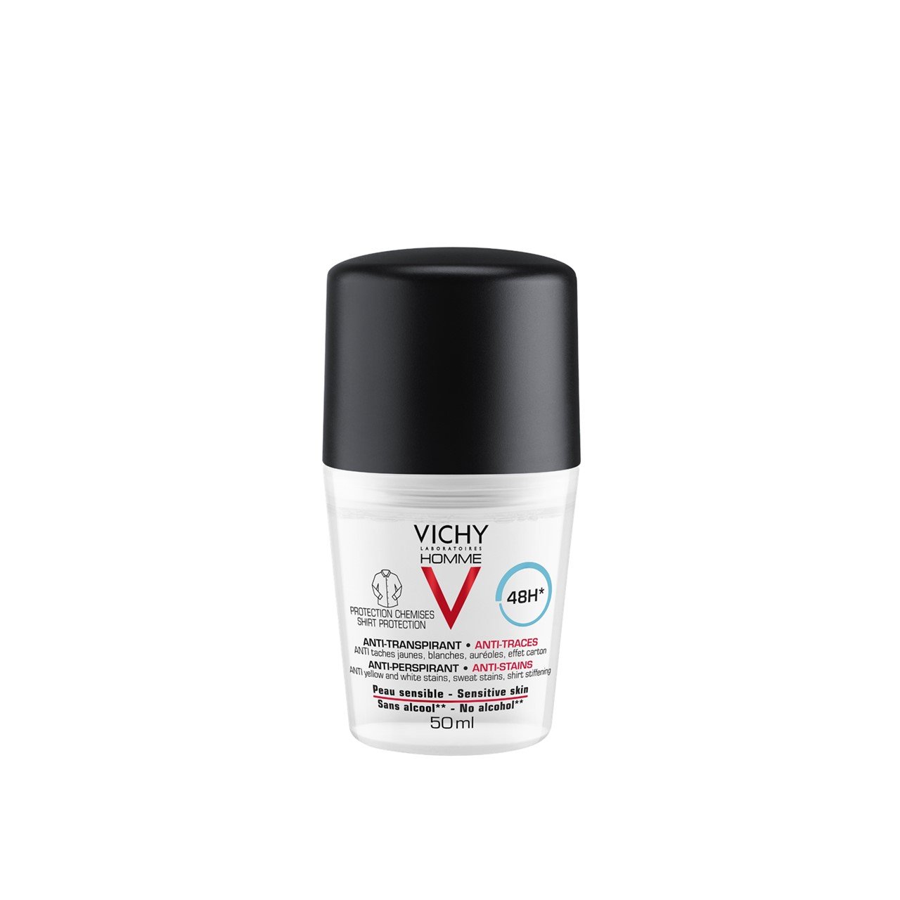 Vichy Homme Deodorant Anti-Perspirant Anti-Stains 48h 50ml