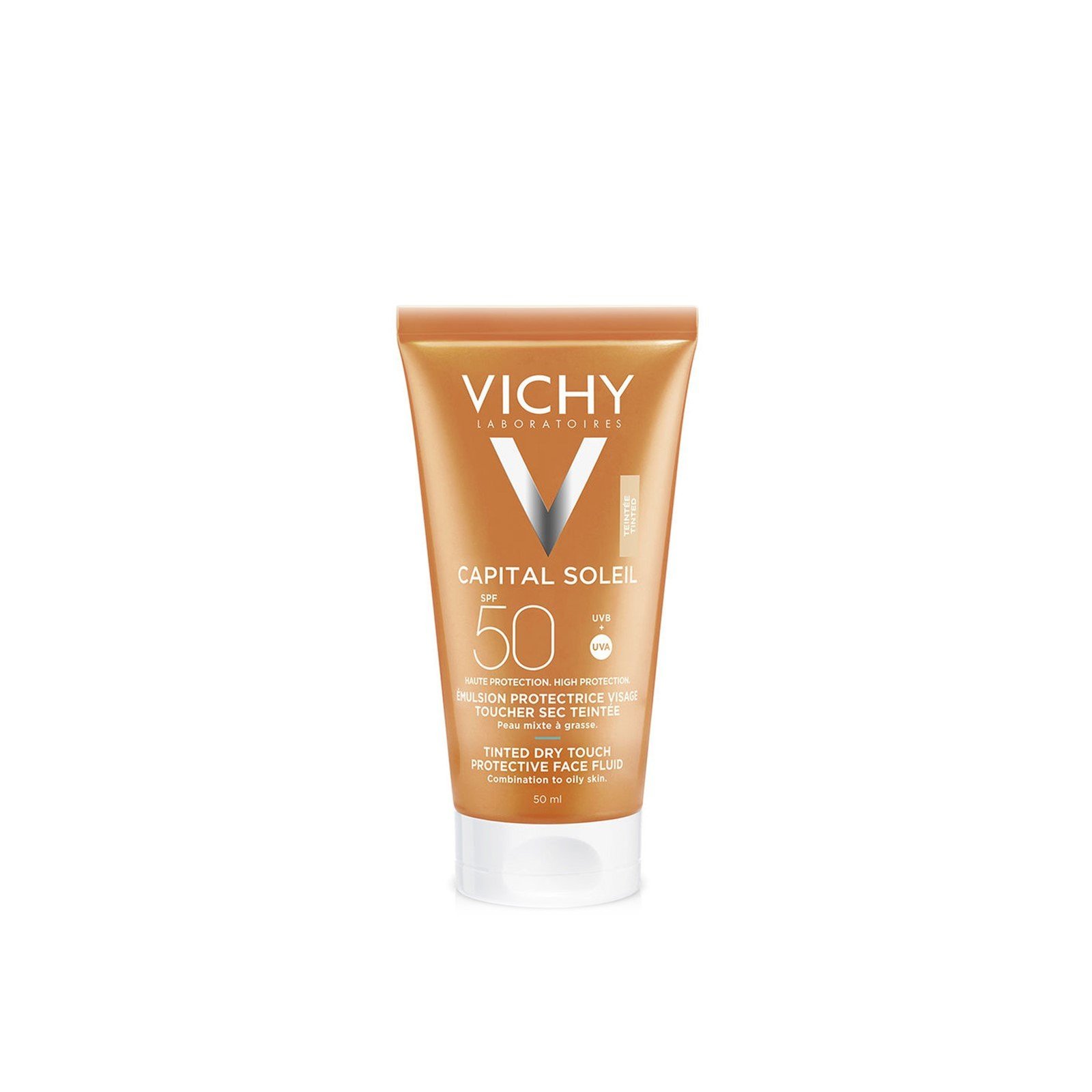 Vichy Capital Soleil Tinted Dry Touch Protective Face Fluid SPF50 50ml (1.69fl oz)