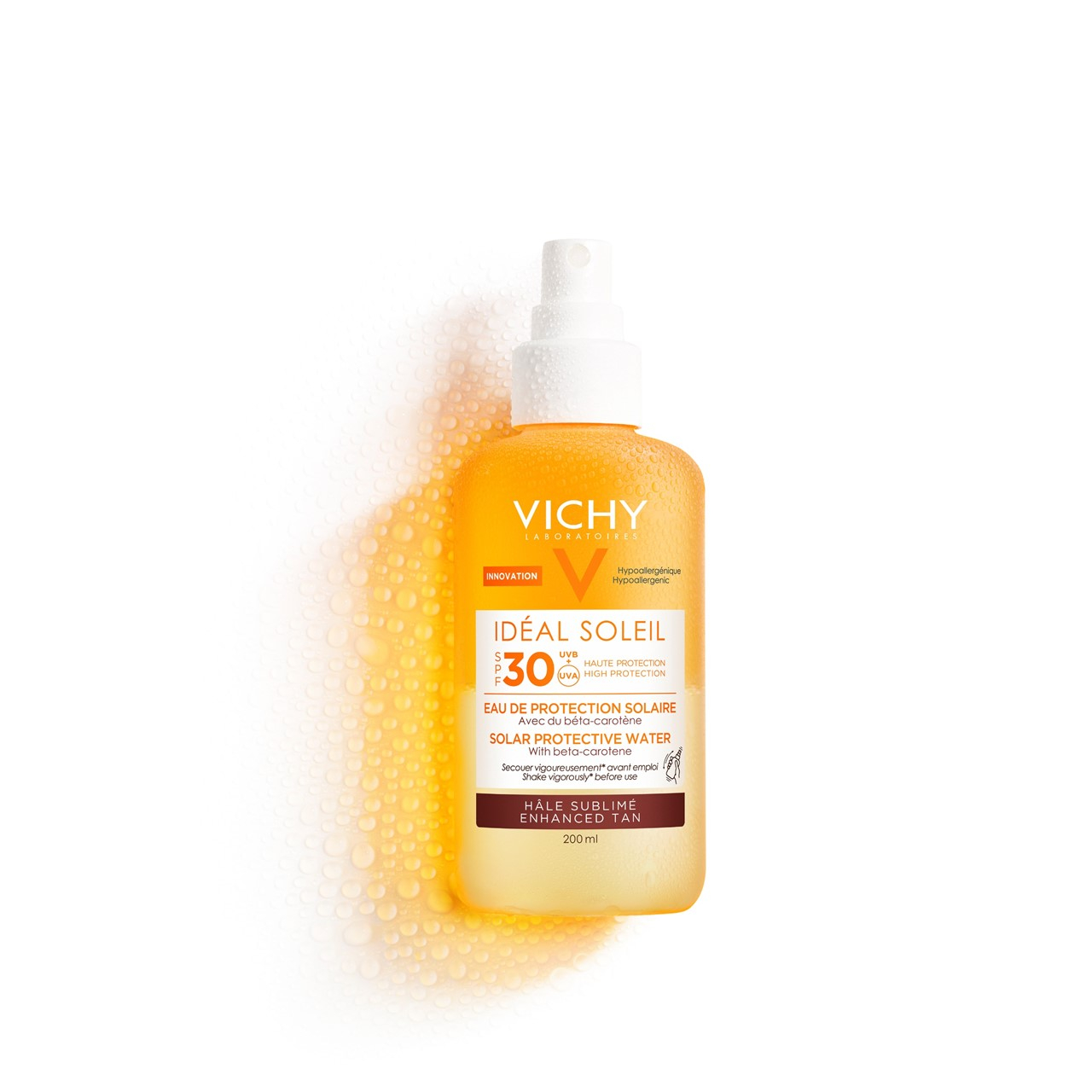 Vichy Idéal Soleil Solar Protective Water Enhanced Tan SPF30 200ml (6.76fl oz)