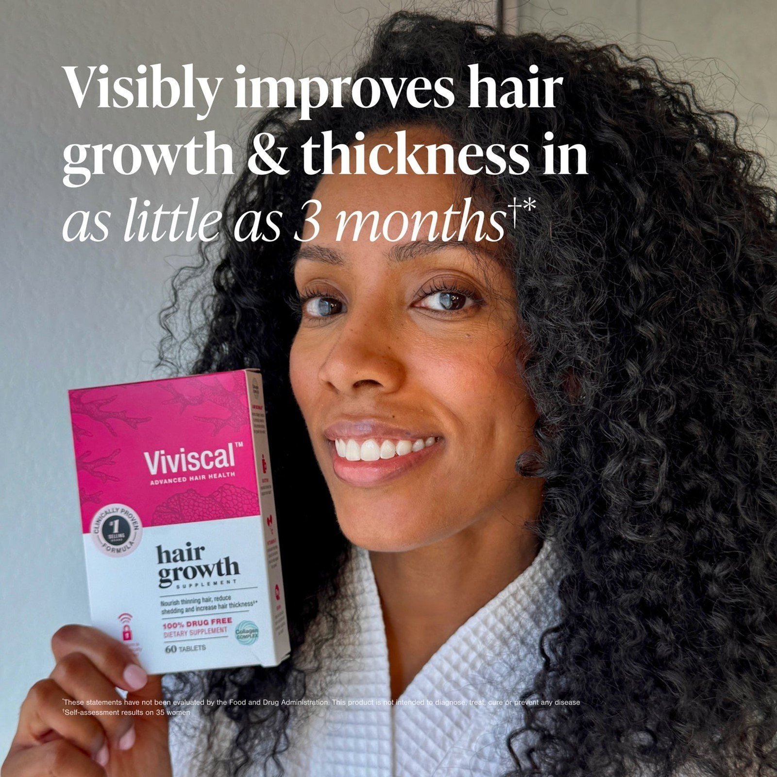 Viviscal Healthy Hair Vitamins Supplement Tablets x180