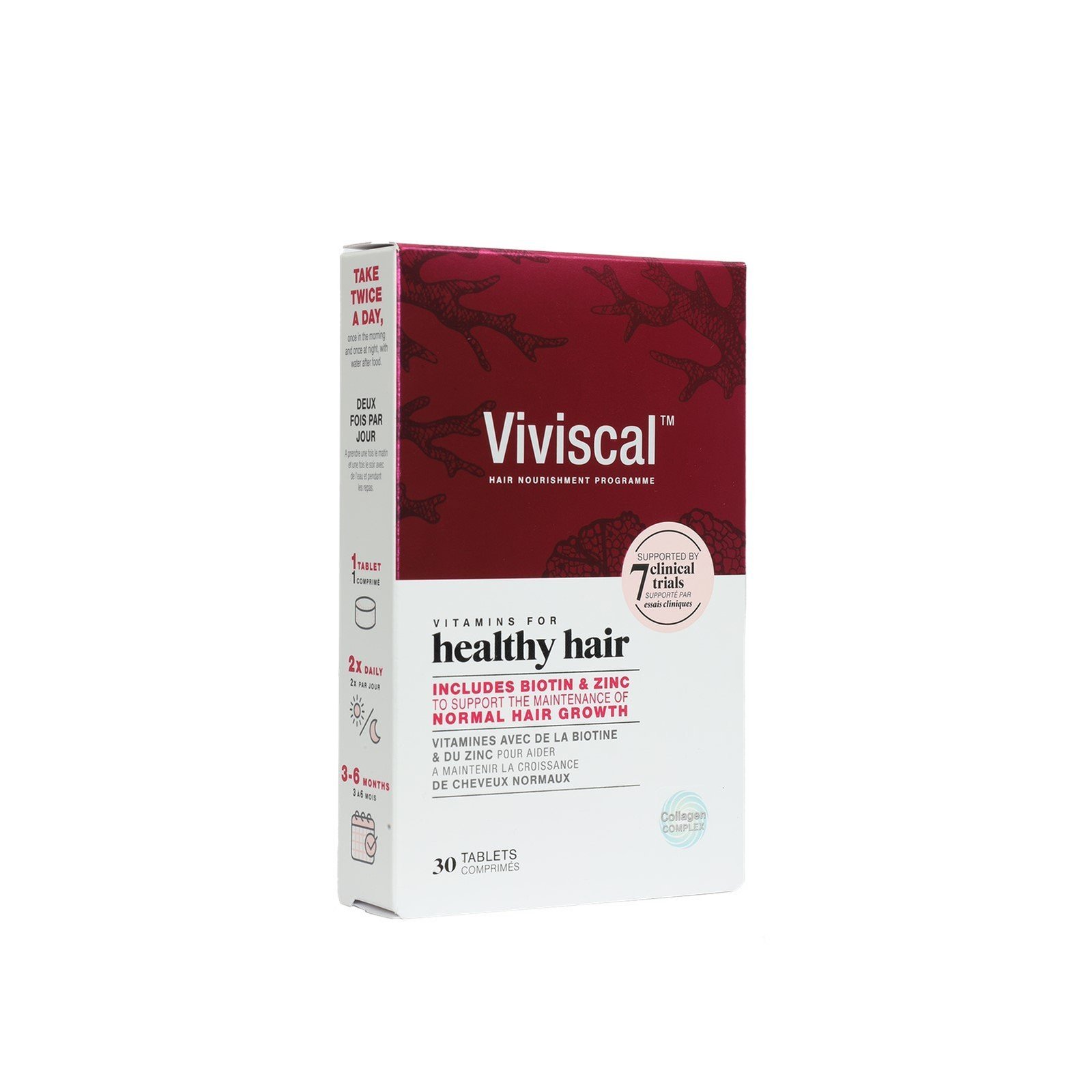 Viviscal Healthy Hair Vitamins Supplement Tablets x30