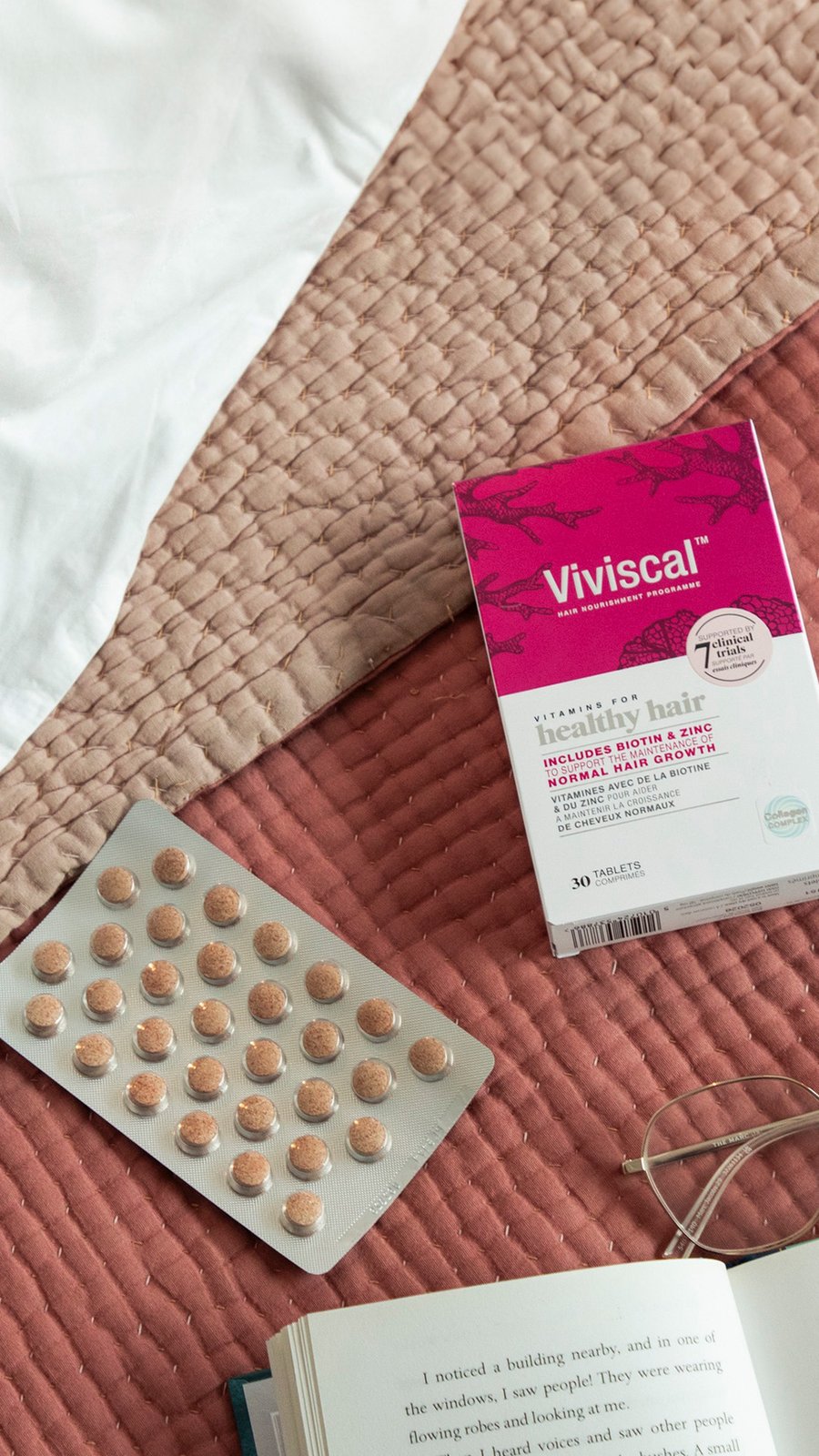 Viviscal Healthy Hair Vitamins Supplement Tablets Hair Loss x180
