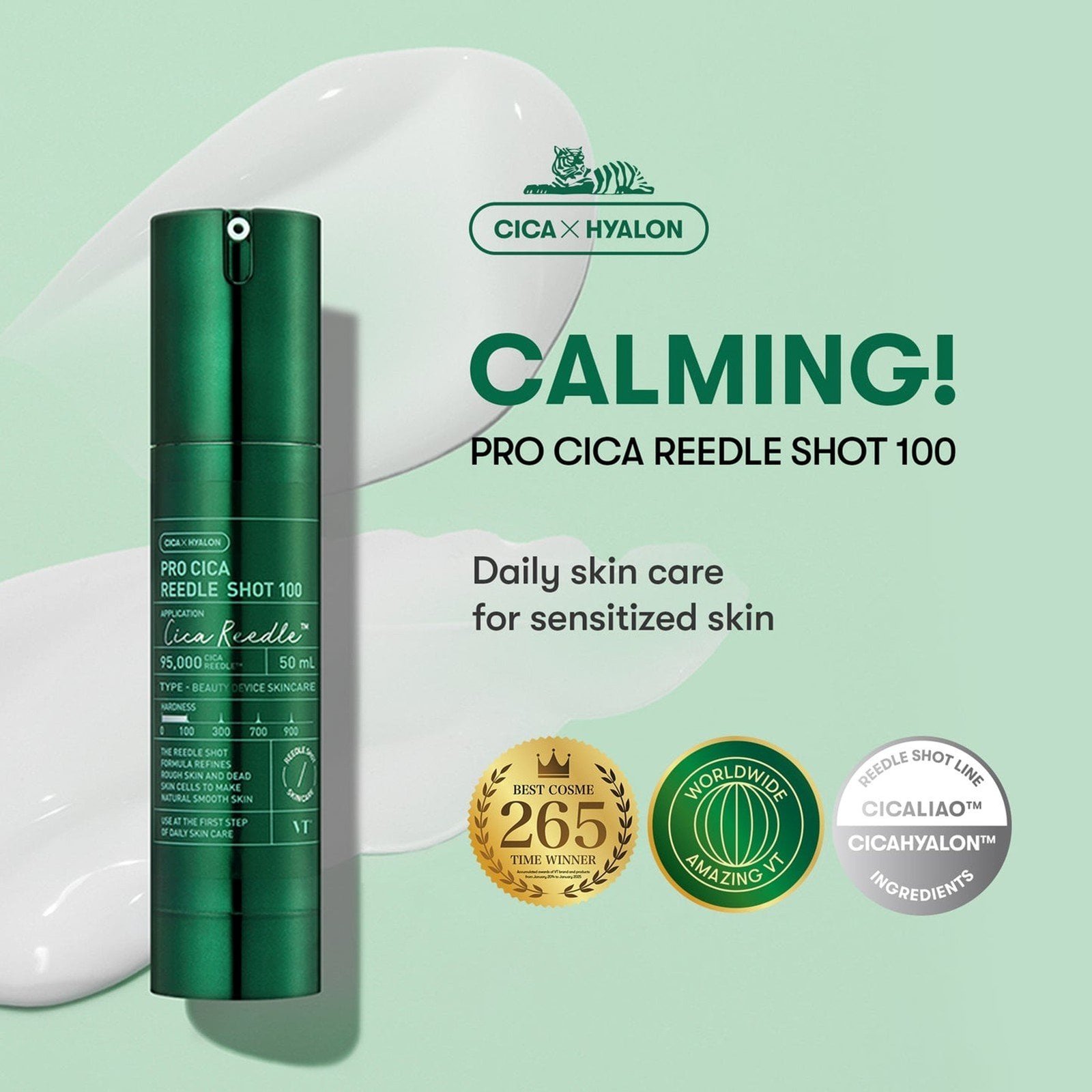 VT Cosmetics Cica Reedle Pro Cica Reedle Shot 100 50ml (1.69floz)