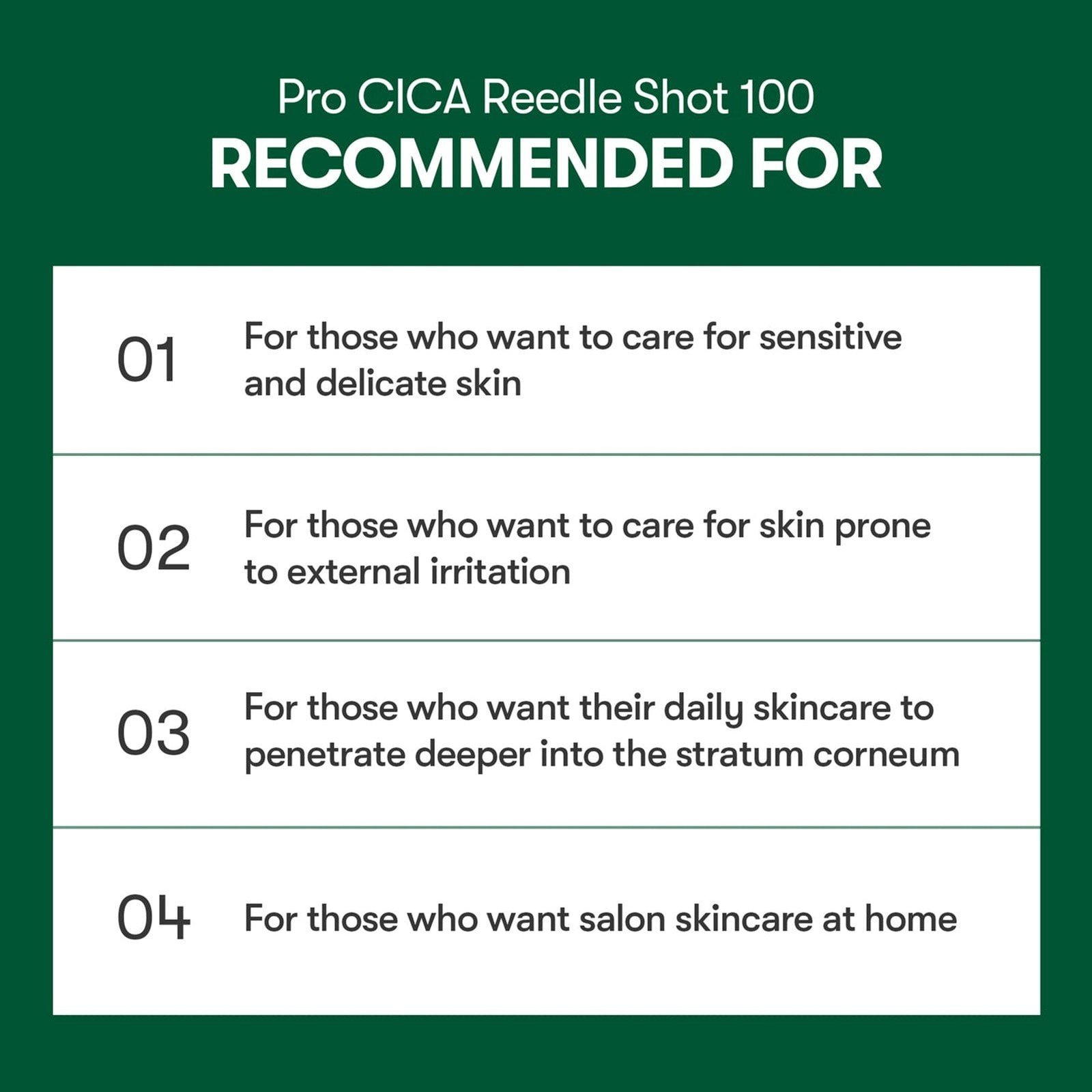 VT Cosmetics Cica Reedle Pro Cica Reedle Shot 100 50ml (1.69floz)