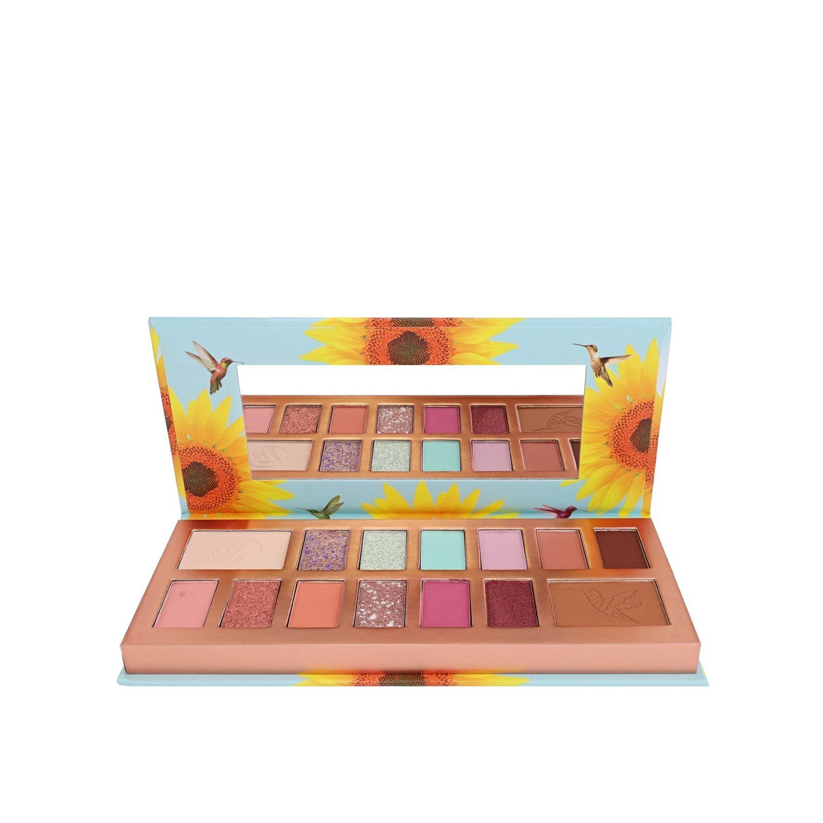 W7 Makeup Sweet Nectar Pressed Pigment Eyeshadow Palette 14g