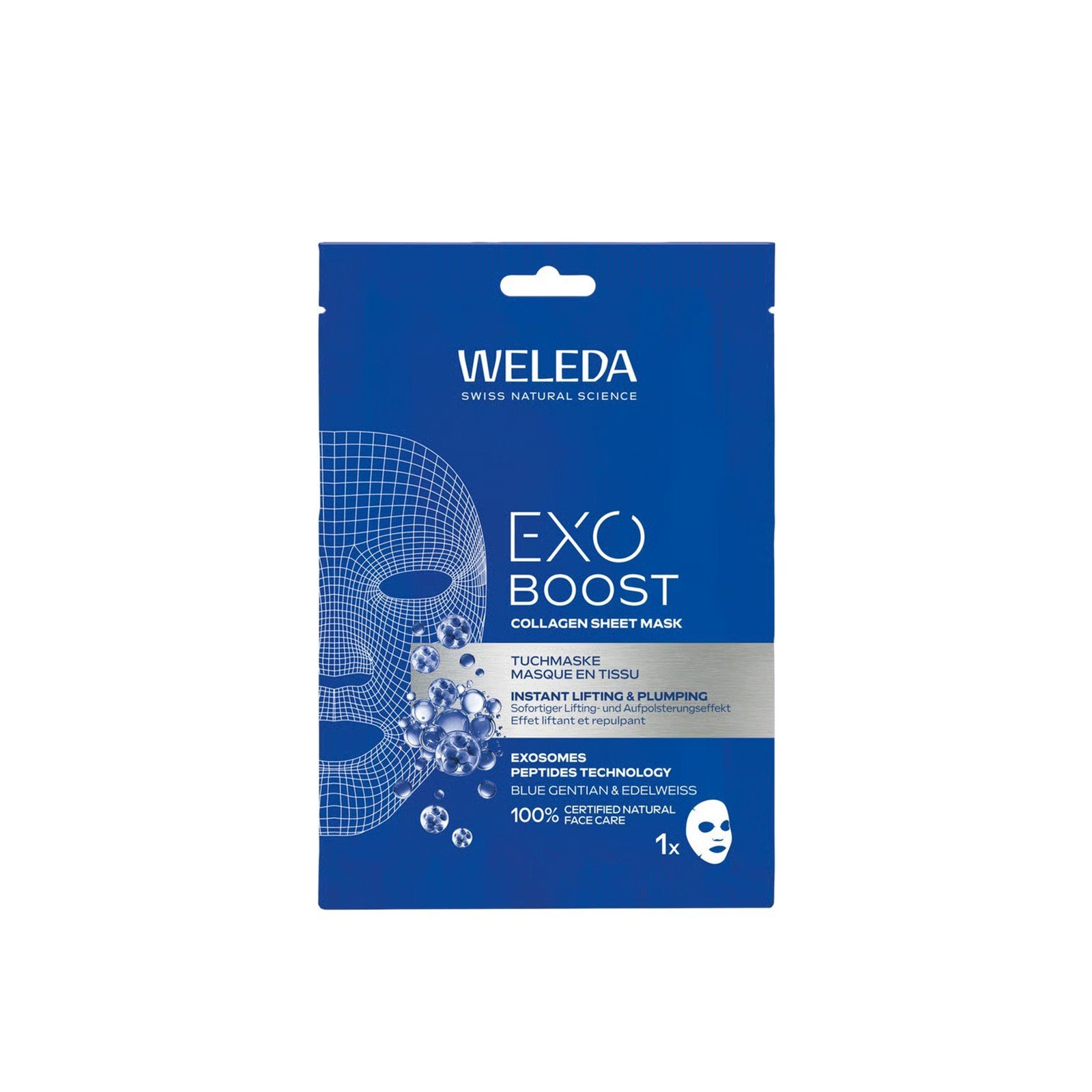 Weleda Exo Boost Collagen Sheet Mask x1