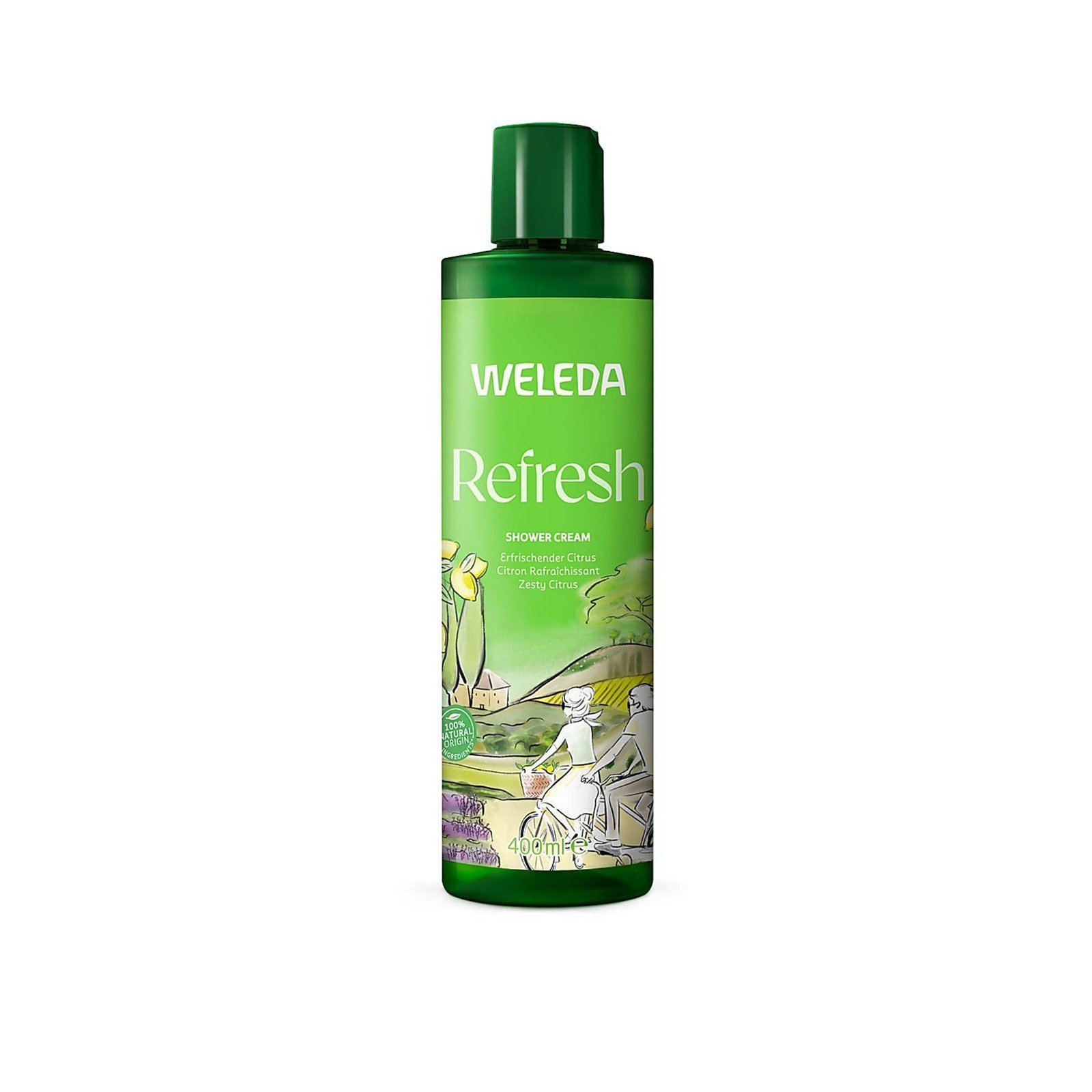 Weleda Refresh Shower Cream Zesty Citrus 400ml