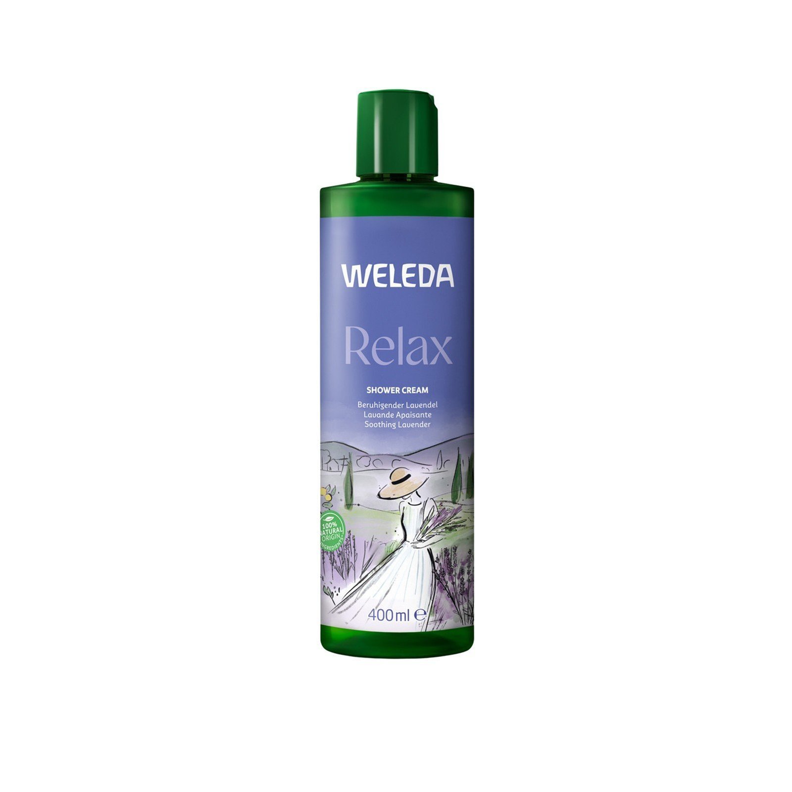 Weleda Relax Shower Cream Soothing Lavender 400ml