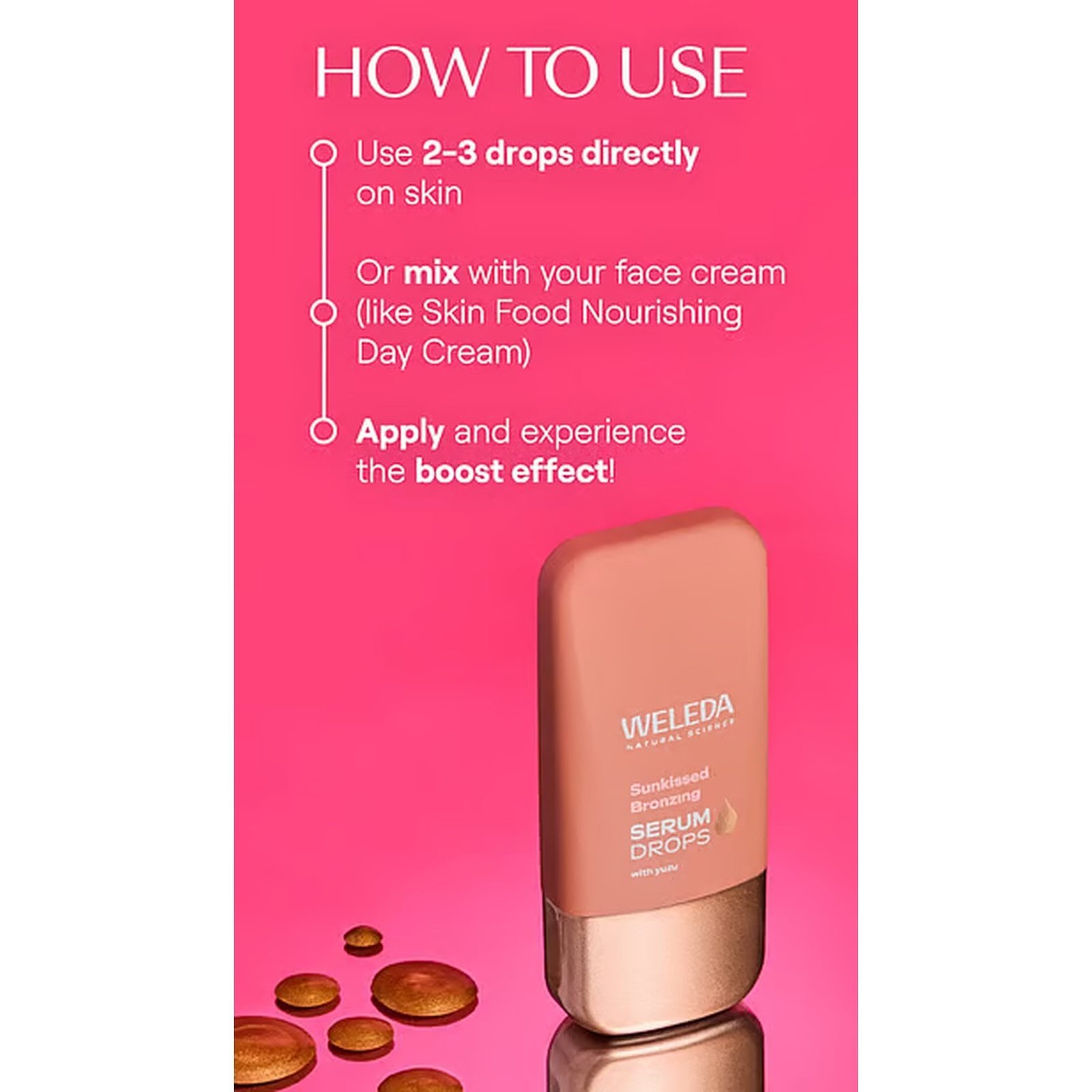 Weleda Gotas de Soro Bronzeador Sunkissed 30 ml