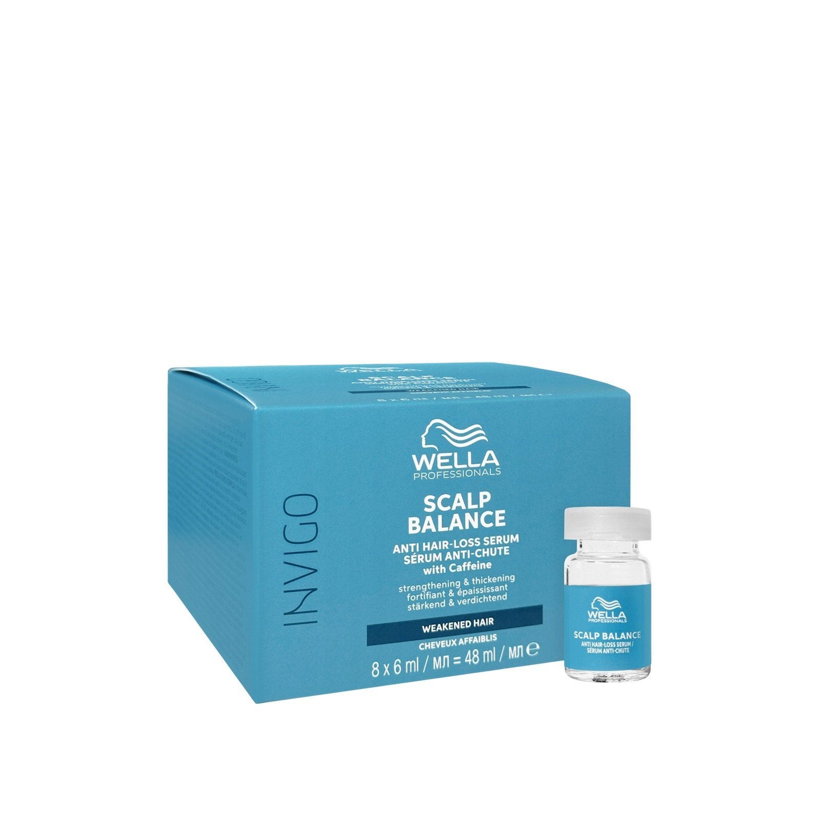 Wella Invigo Scalp Balance Anti Hair-Loss Serum 6ml x8