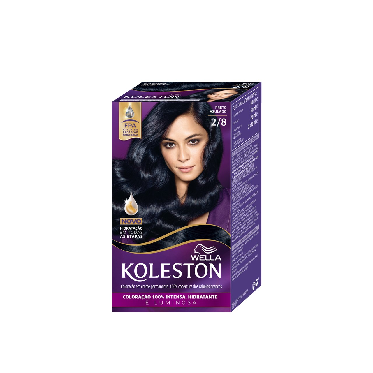 Wella Koleston 2/8 Blue Black Permanent Hair Color