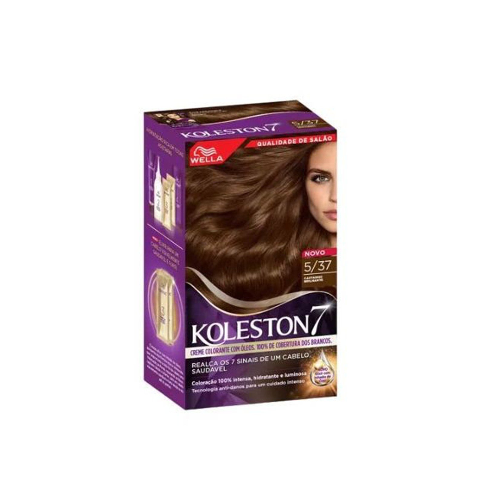 Wella Koleston 5/37 Seductive Brown Permanent Hair Color