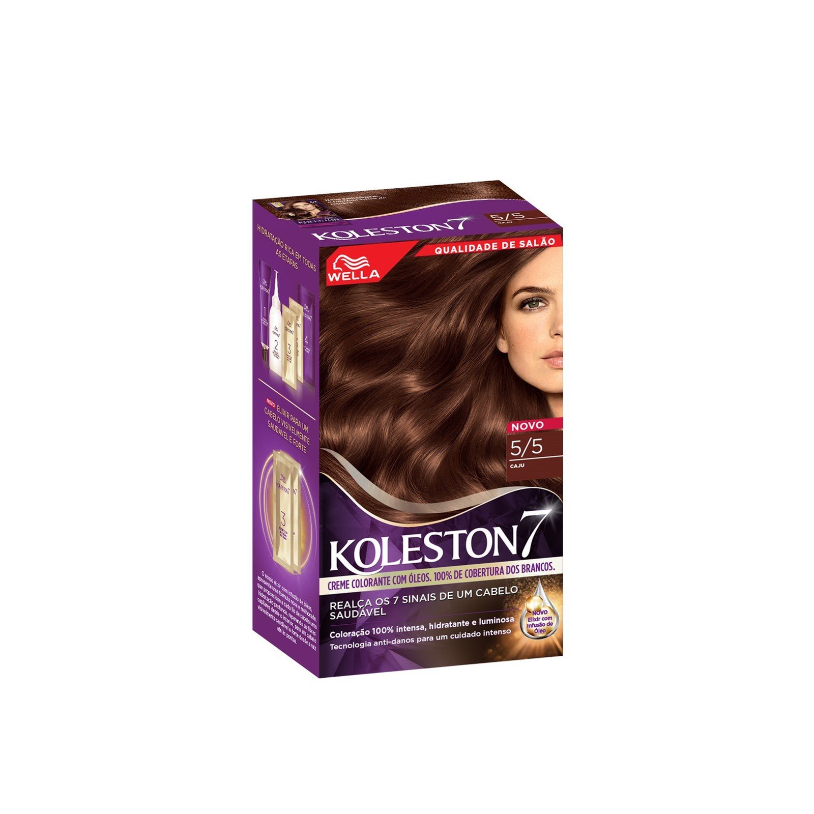 Wella Koleston 5/5 Mahogany Permanent Hair Color