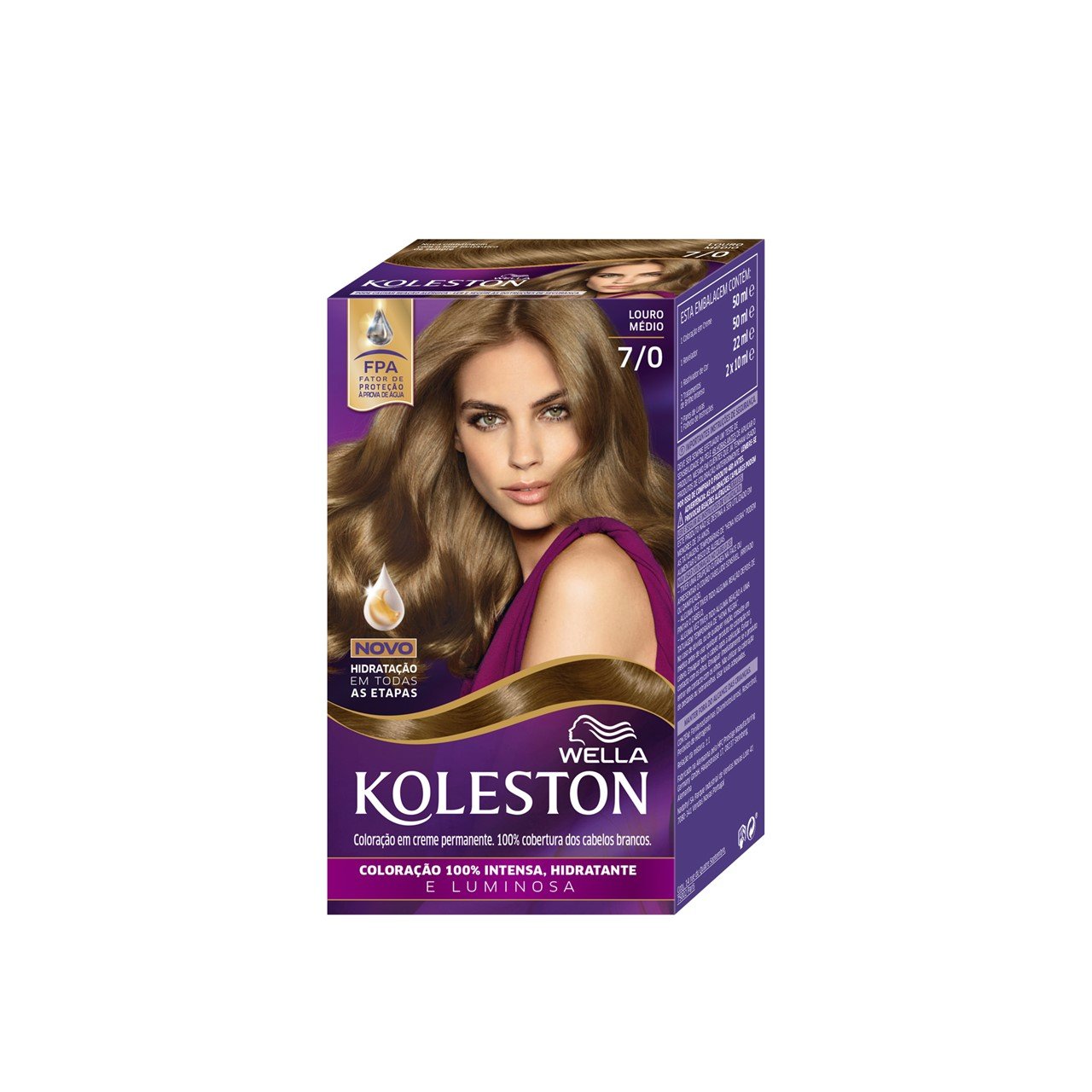 Wella Koleston 7/0 Medium Blonde Permanent Hair Color