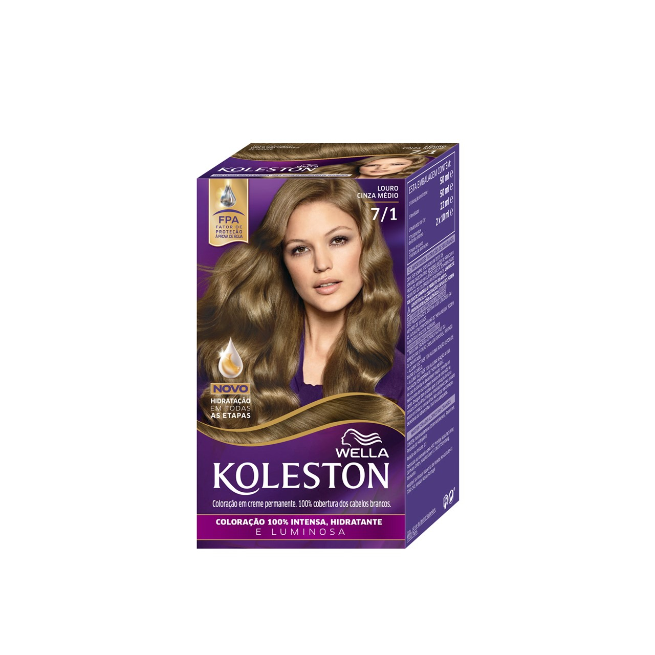 Wella Koleston 7/1 Medium Ash Blonde Permanent Hair Color