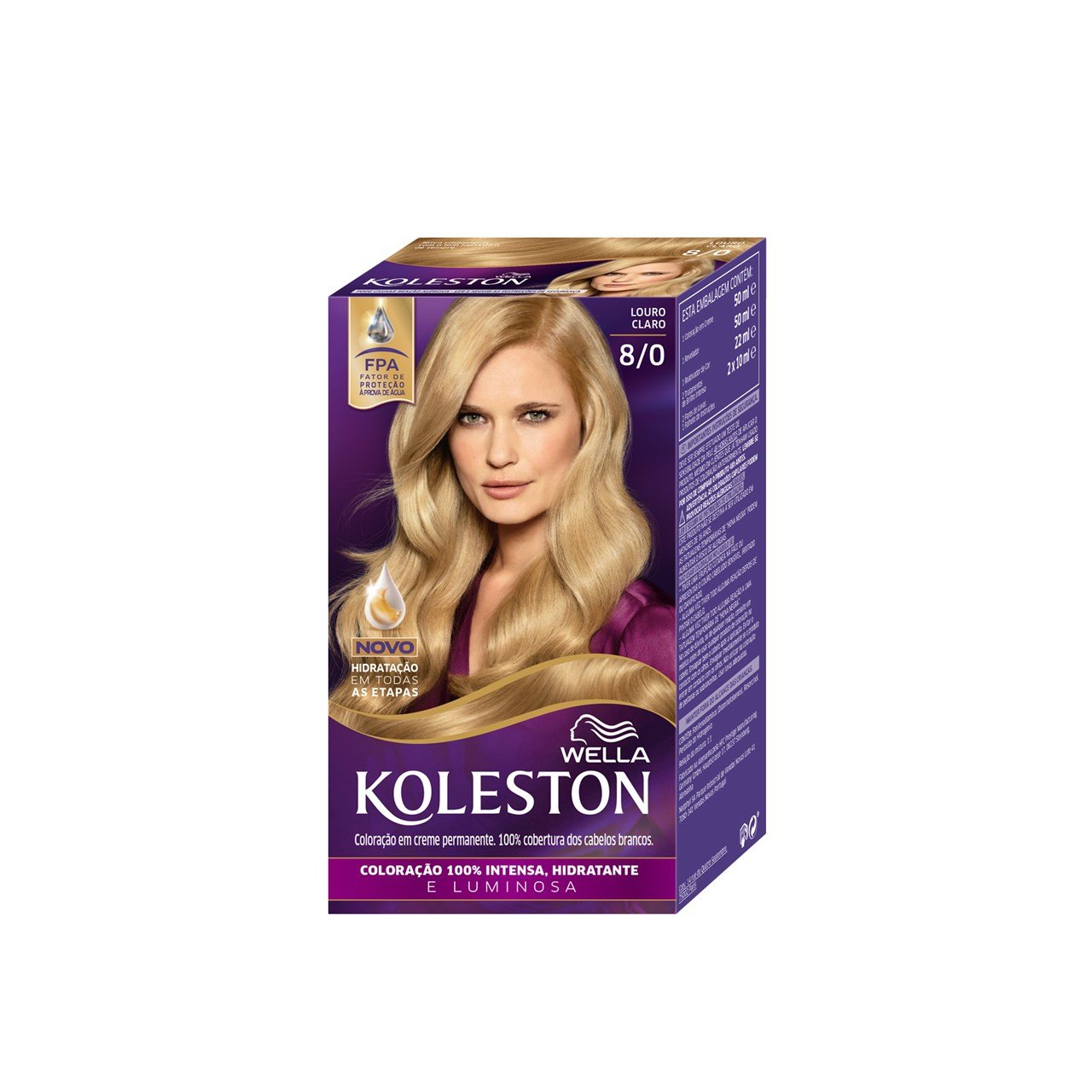 Wella Koleston 8/0 Light Blonde Permanent Hair Color