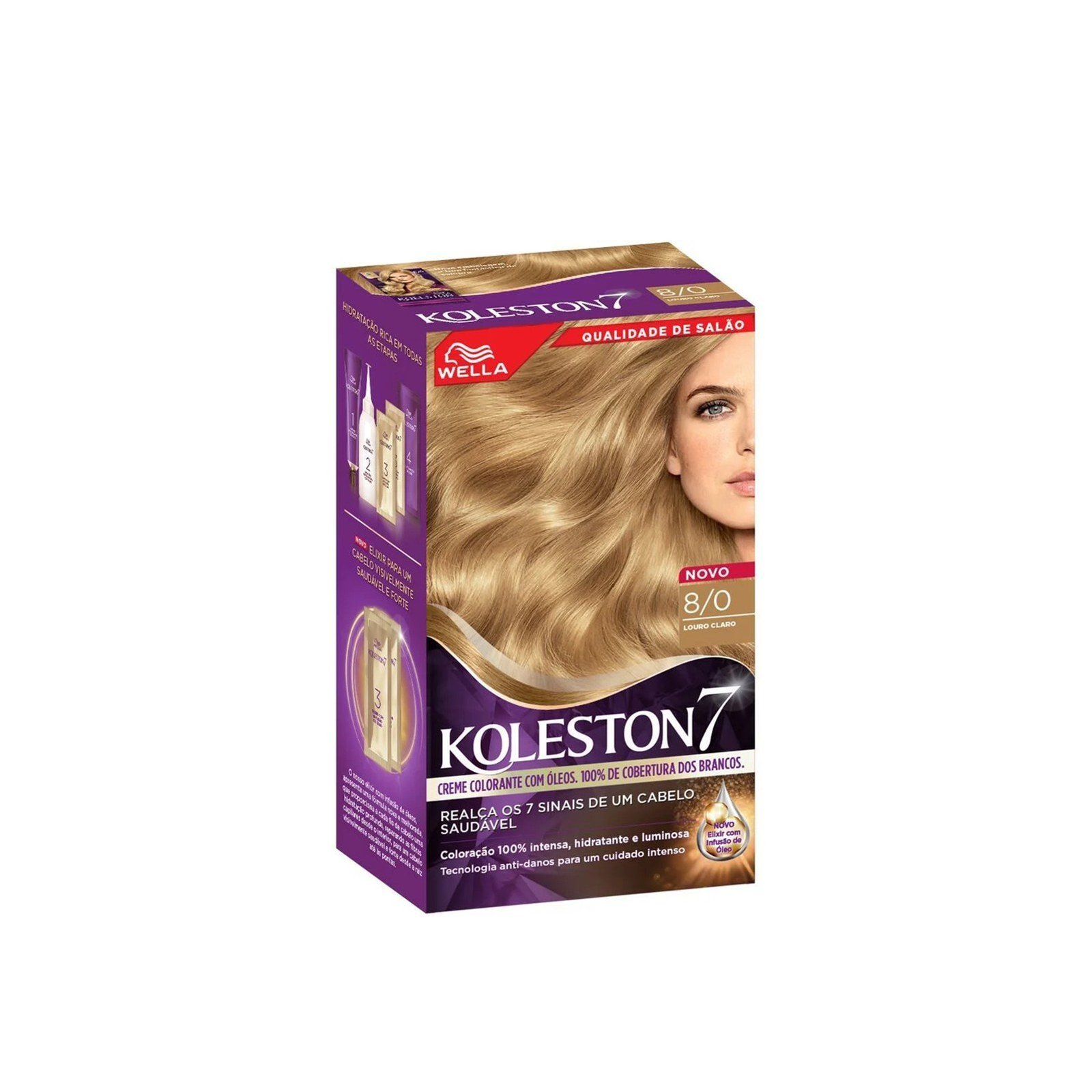 Wella Koleston 8/0 Light Blonde Permanent Hair Color