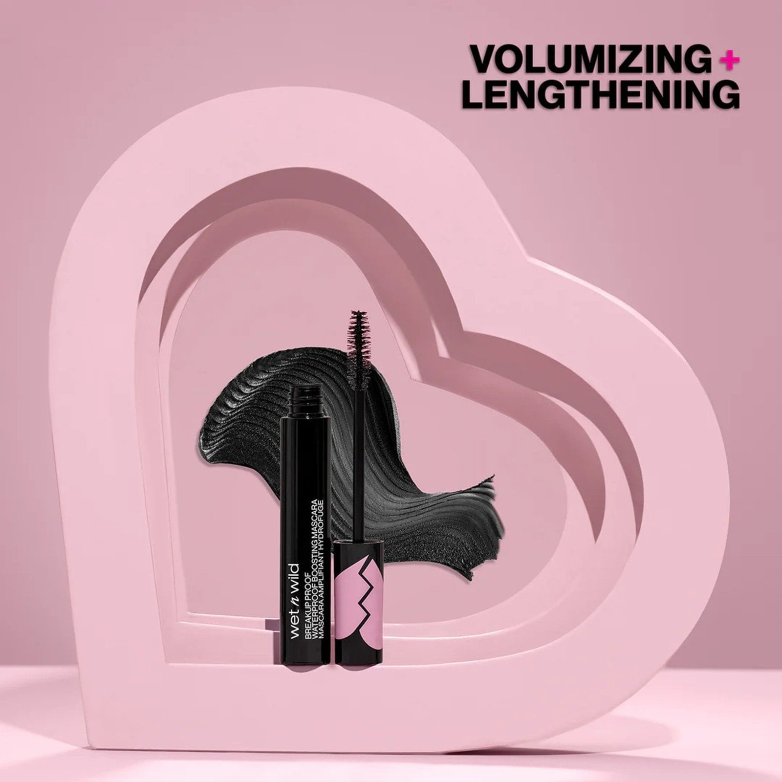 Wet n Wild Breakup Proof Waterproof Boosting Mascara Ultra Black 8ml