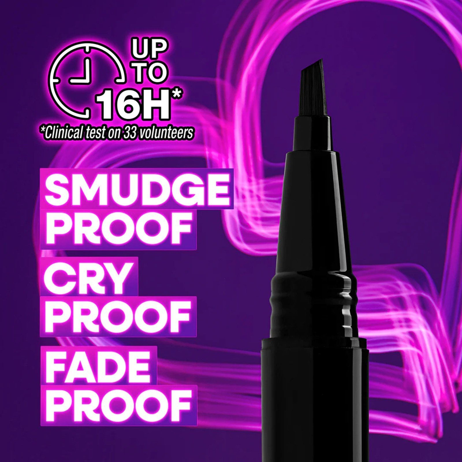 Wet n Wild Breakup Proof Wing Out Waterproof Liquid Eyeliner Ultra Black 0.9ml