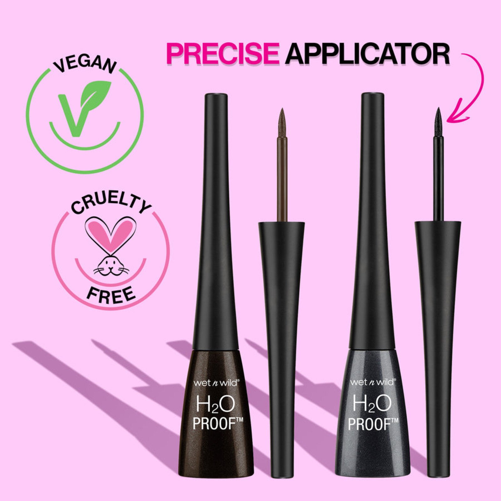 Wet n Wild H2O Proof Liquid Eyeliner Black 5ml
