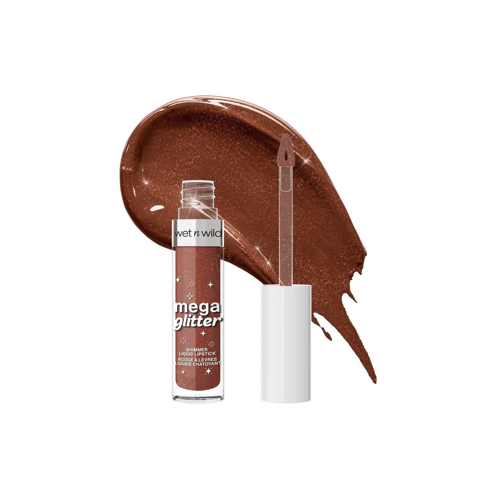 Wet n Wild Mega Glitter Shimmer Liquid Lipstick Hear Me Out 2.8ml