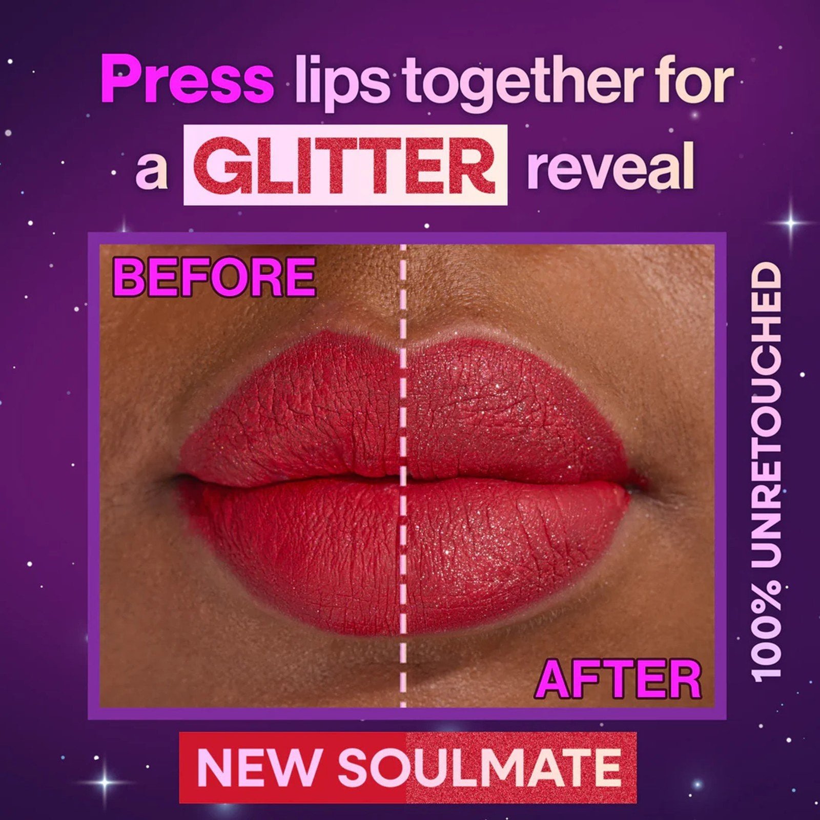 Wet n Wild Mega Glitter Shimmer Liquid Lipstick New Soulmate 2.8ml