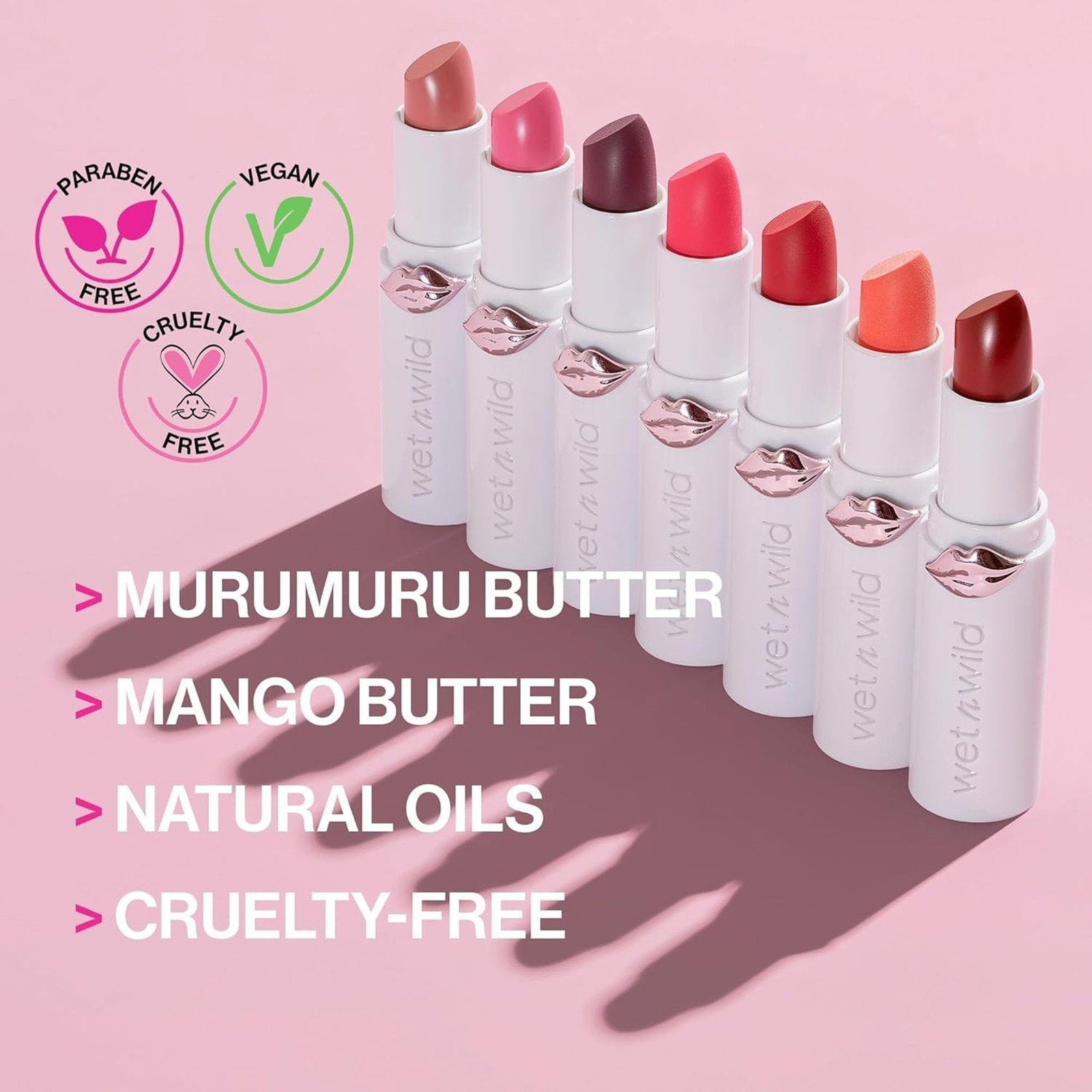 Wet n Wild Mega Last High-Shine Lip Color Sangria Time 3.3g