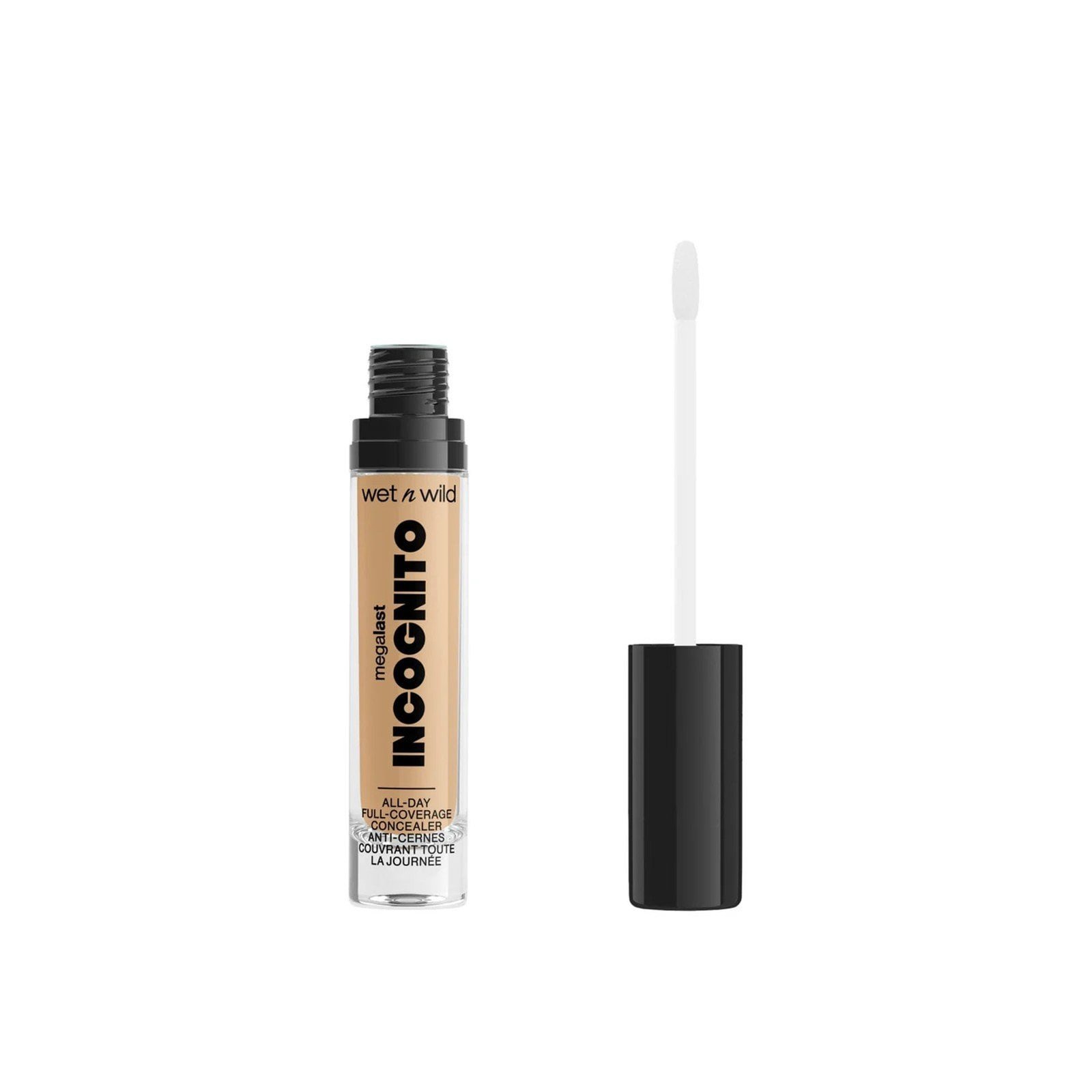 Wet n Wild Mega Last Incognito All-Day Full Coverage Concealer Medium Honey 5.5ml