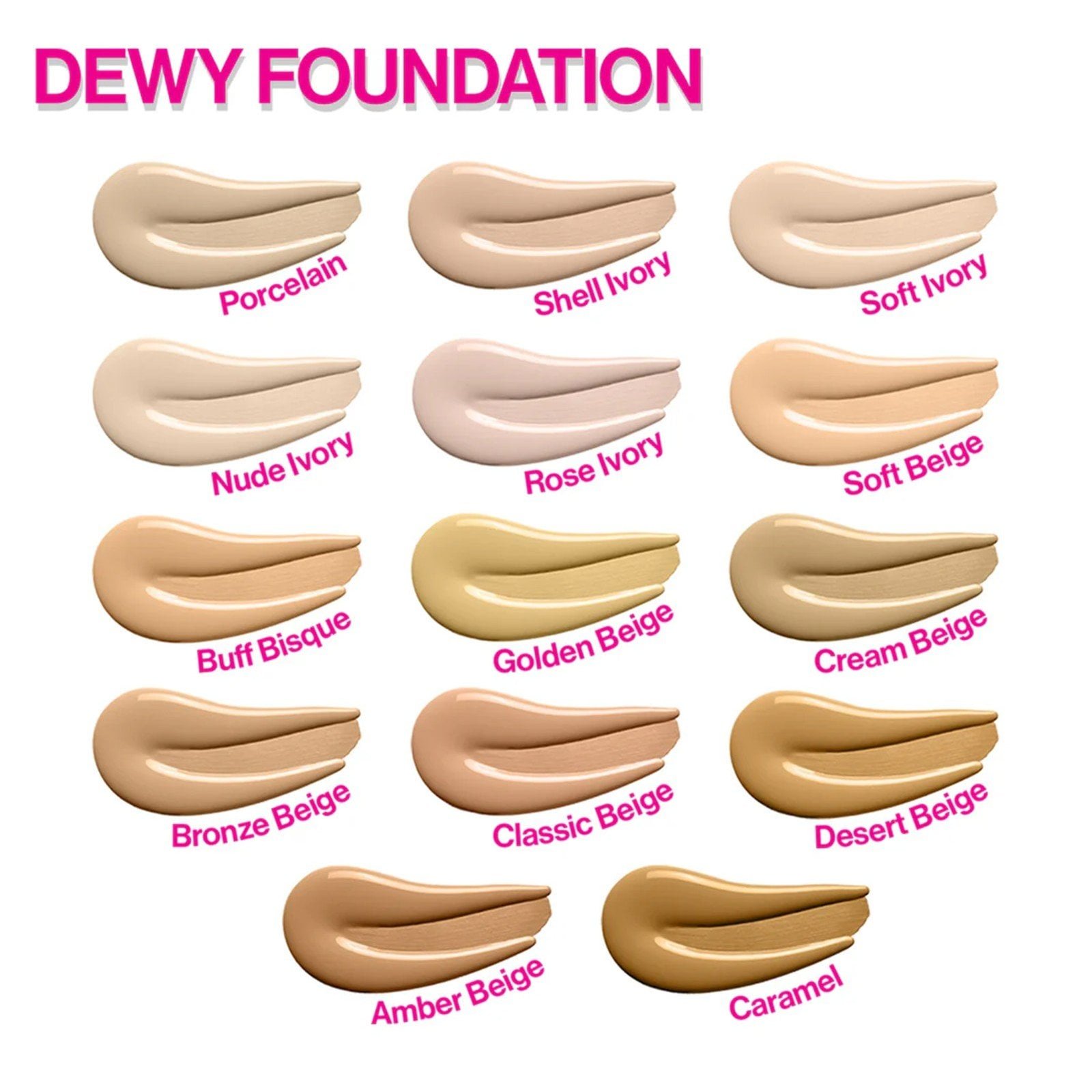Wet n Wild Photo Focus Dewy Foundation Nude Ivory 28ml