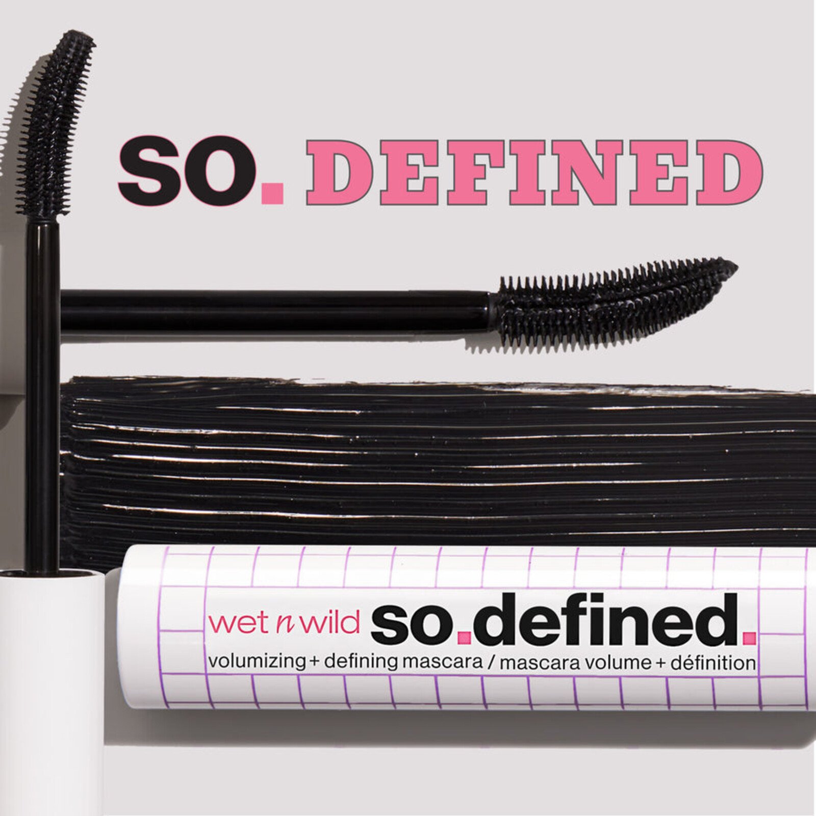 Wet n Wild So Defined Volumizing + Defining Mascara Black 10ml
