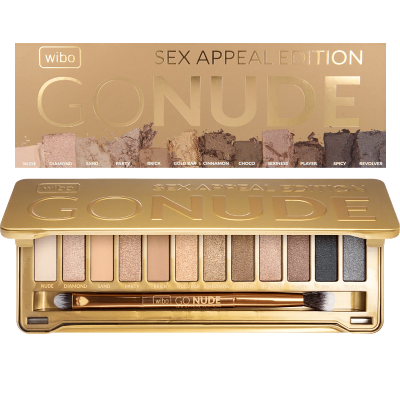 Wibo Go Nude Sex Appeal Edition Eyeshadow Palette 13g (0.45oz)