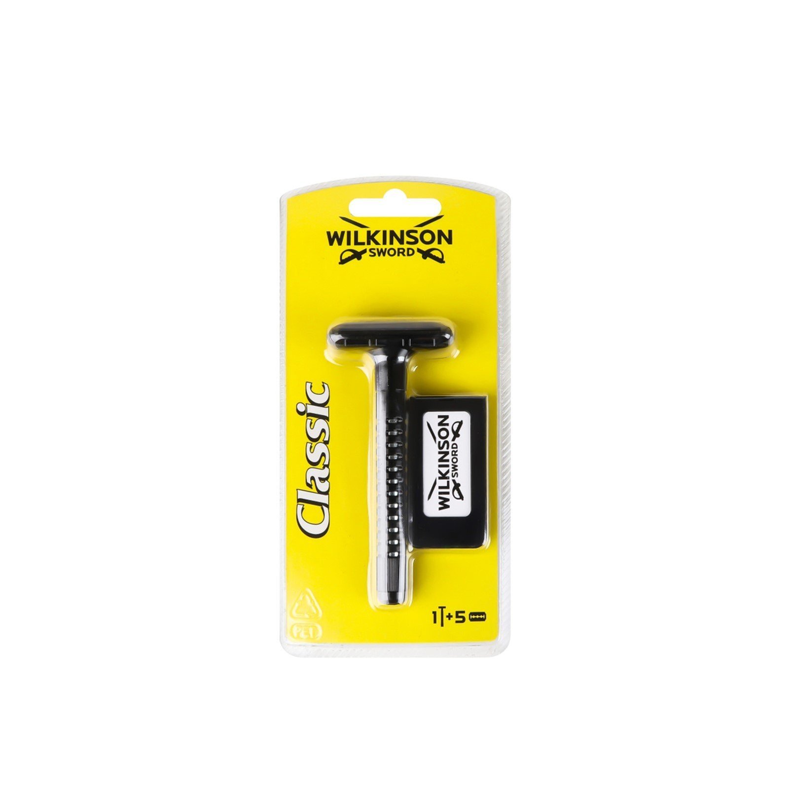 Wilkinson Sword Classic Razor + 5 Replacement Blades