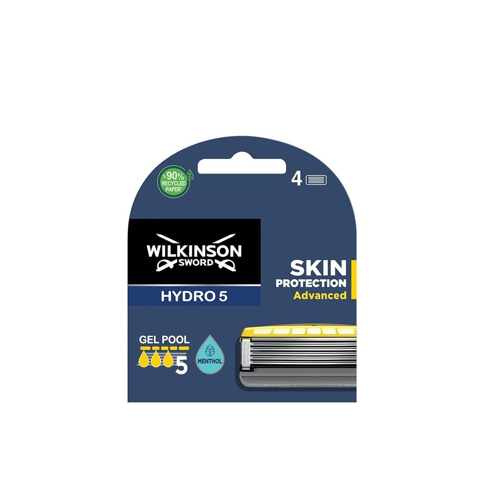 Wilkinson Sword Hydro 5 Skin Protection Advanced Replacement Razor Blades x4