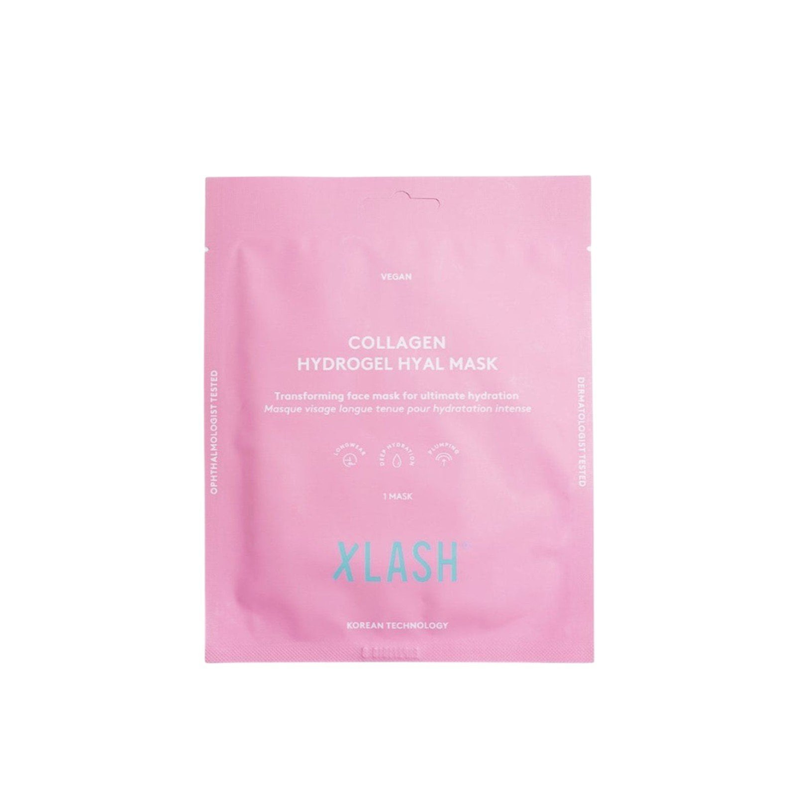 Xlash Collagen Hydrogel Hyal Mask x1
