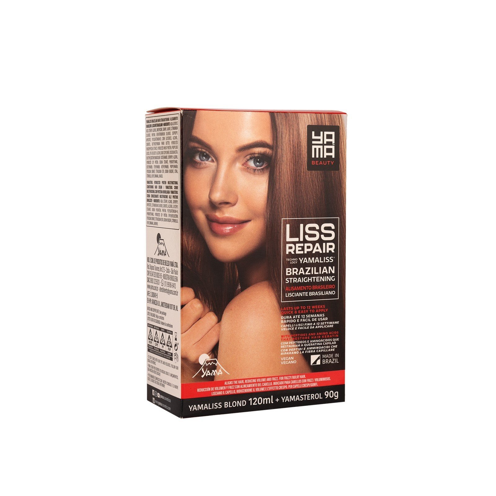 Yamá Beauty Liss Repair Yamaliss Brazilian Straightening